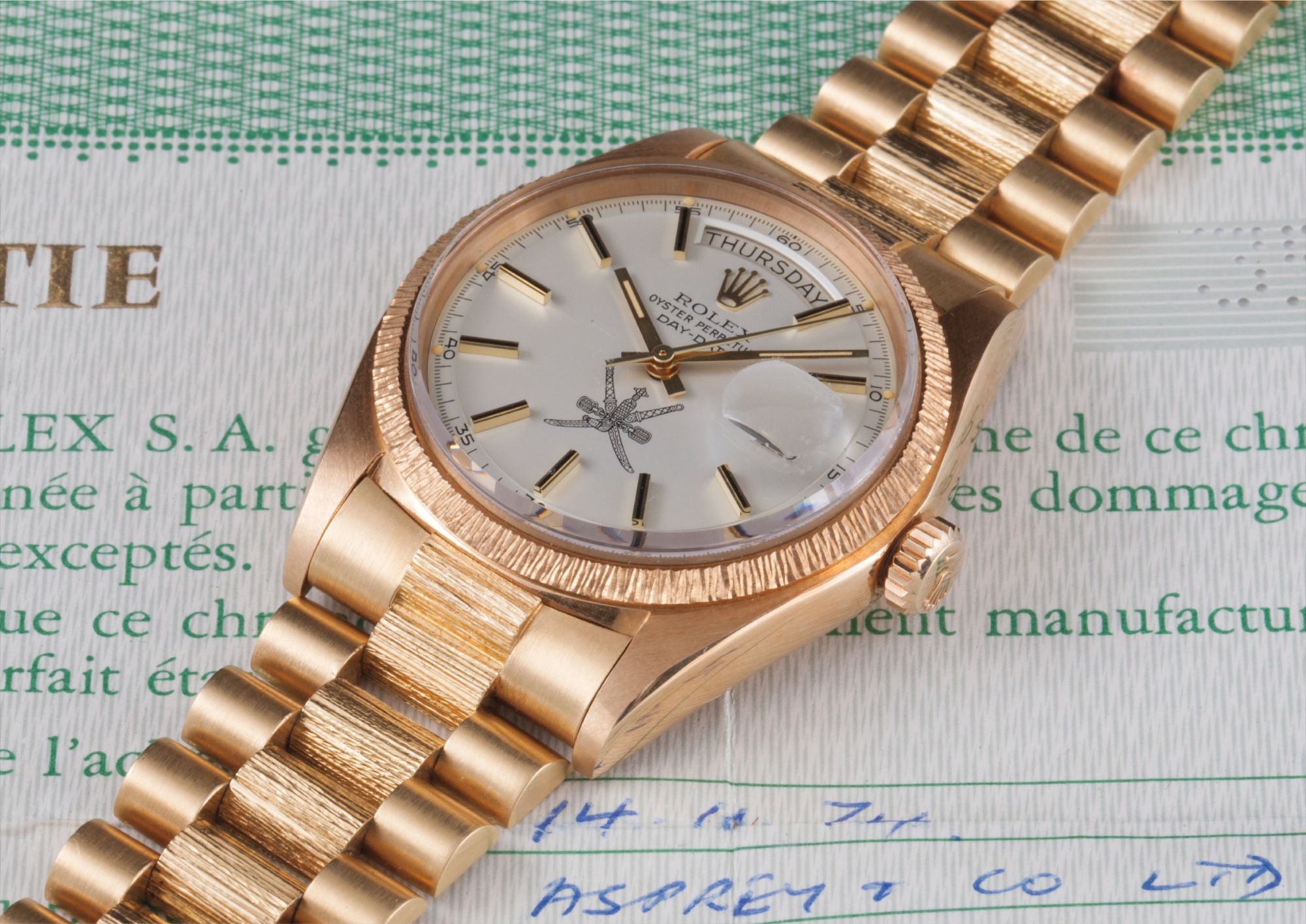 け*し様 Audi × ROLEX Rolex Glamorous Day-Date