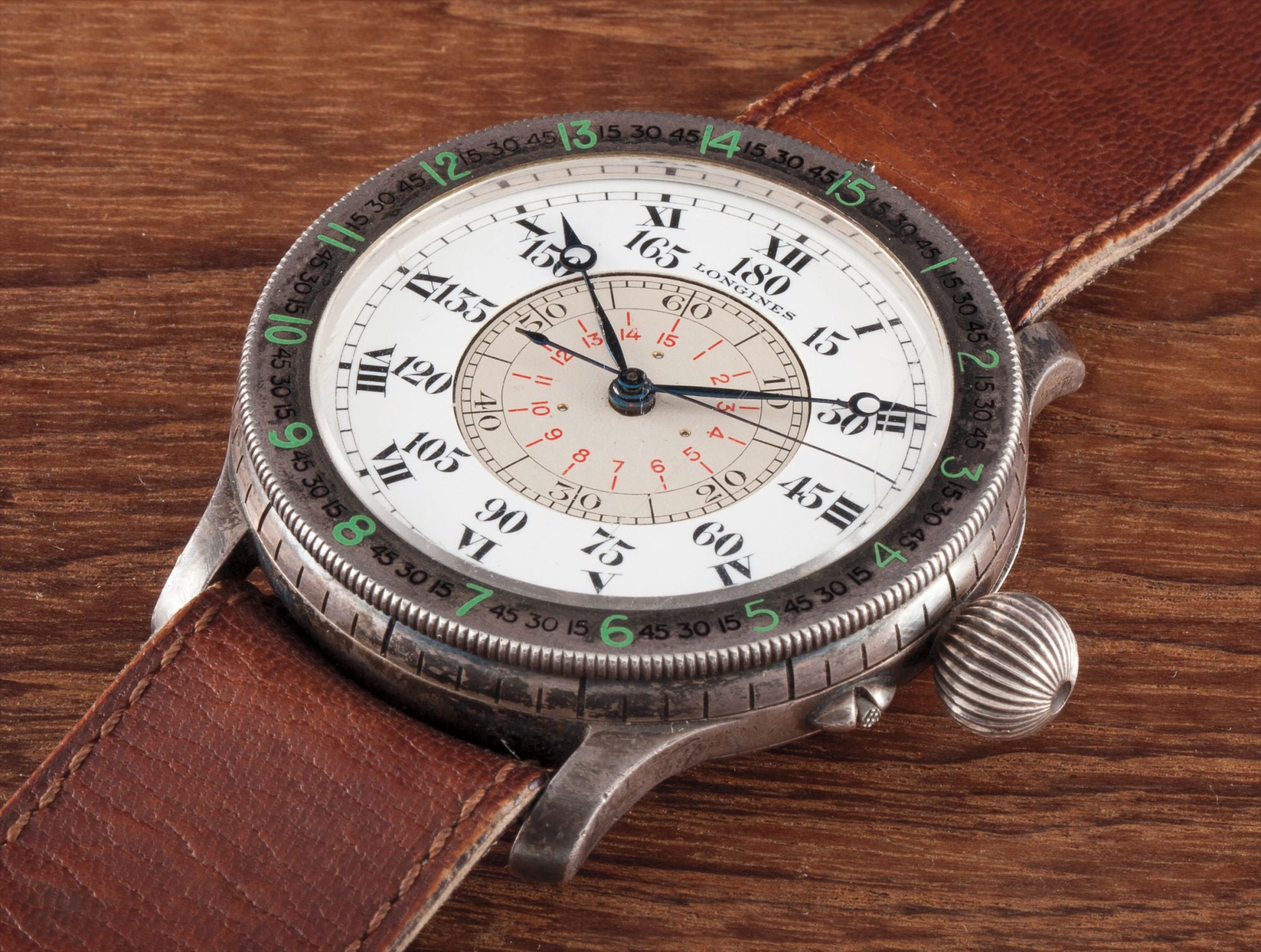 A fine, rare and historically interesting oversized silver aviat
