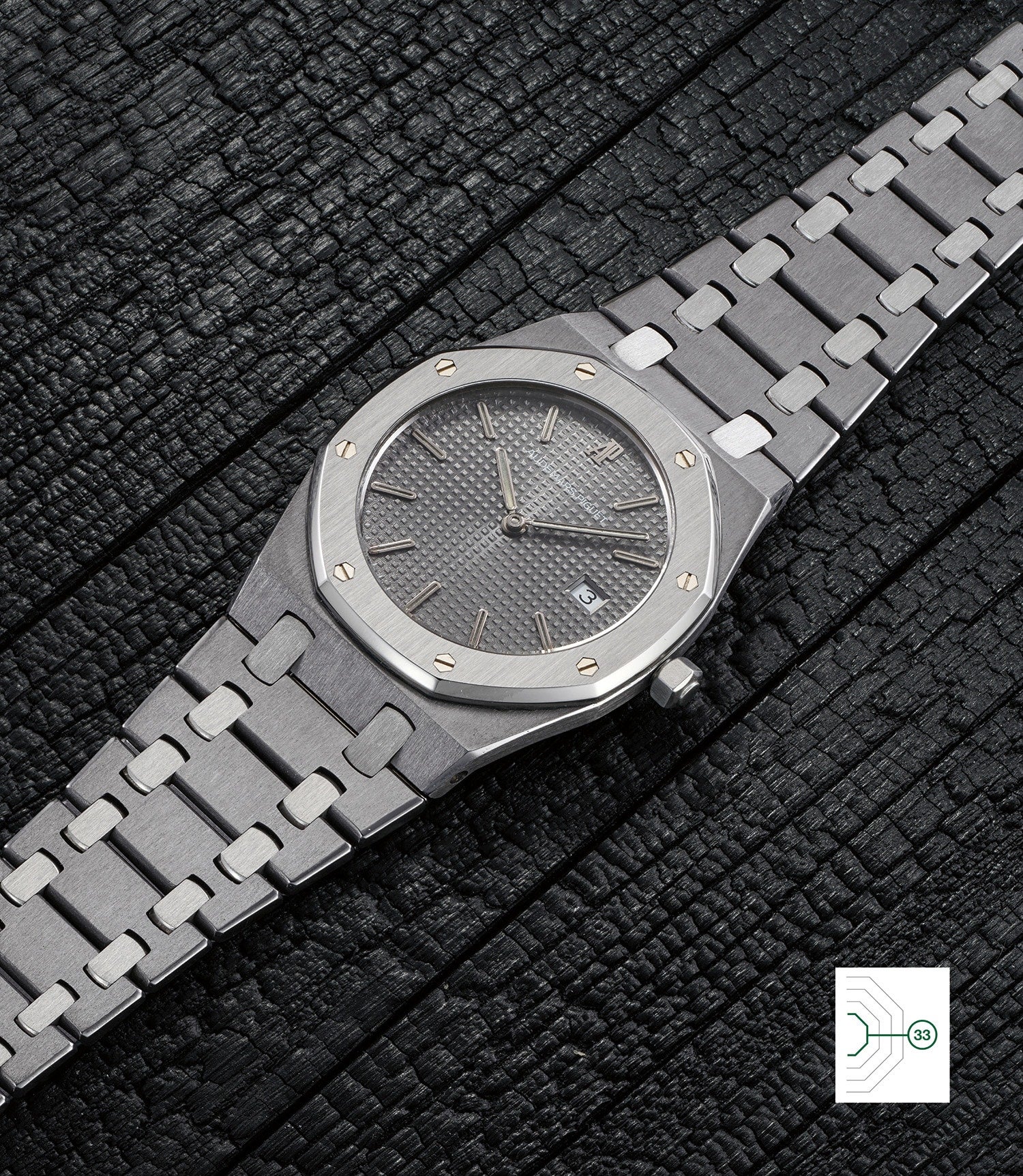 【箱・説明書付き】Audemars Piguet 1983年 イヤープレート Audemars Piguet The Royal Oak 50th