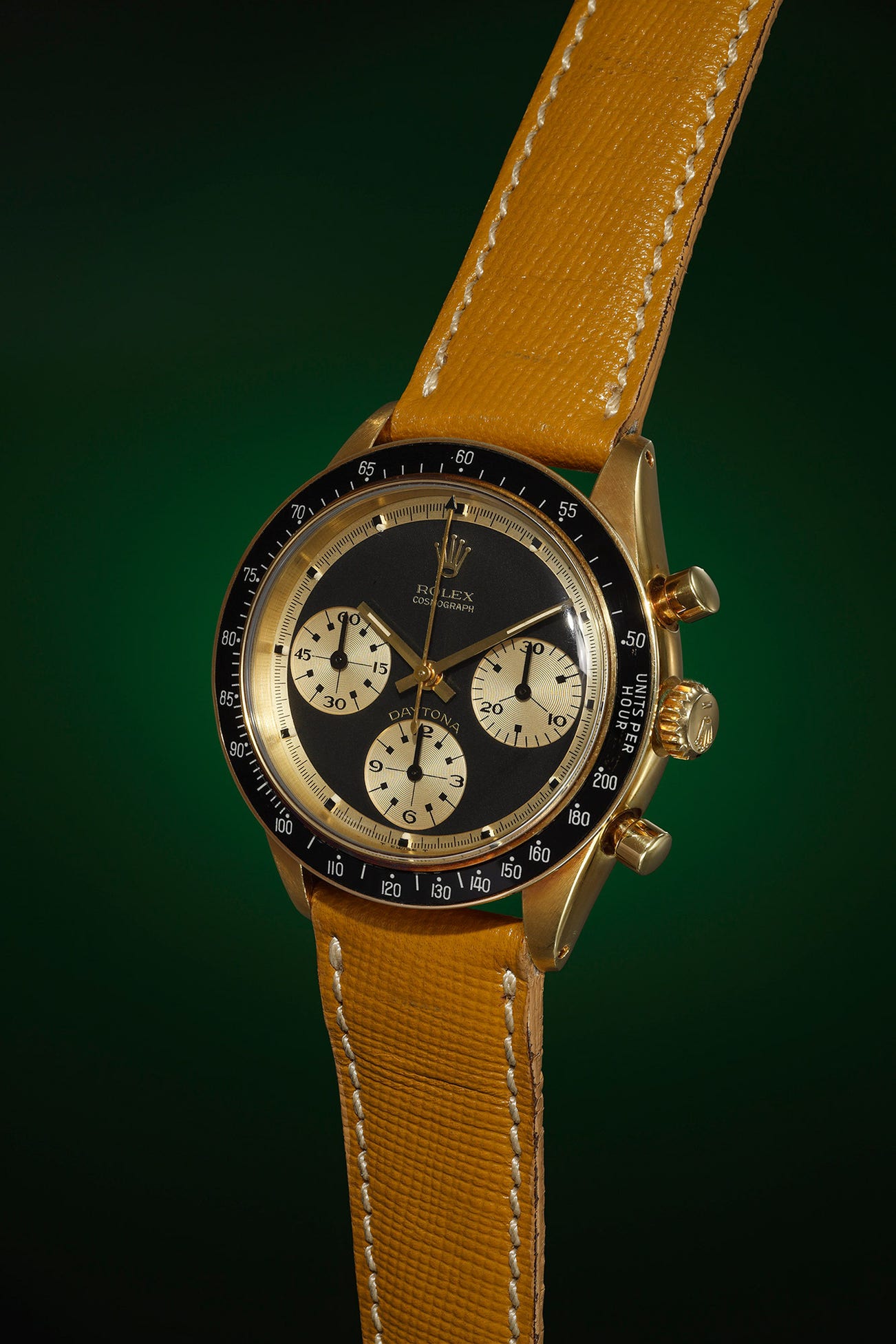 'The John Player Special' Rolex, Ref. 6241 in yellow gold with Paul Newman dial, circa 1968