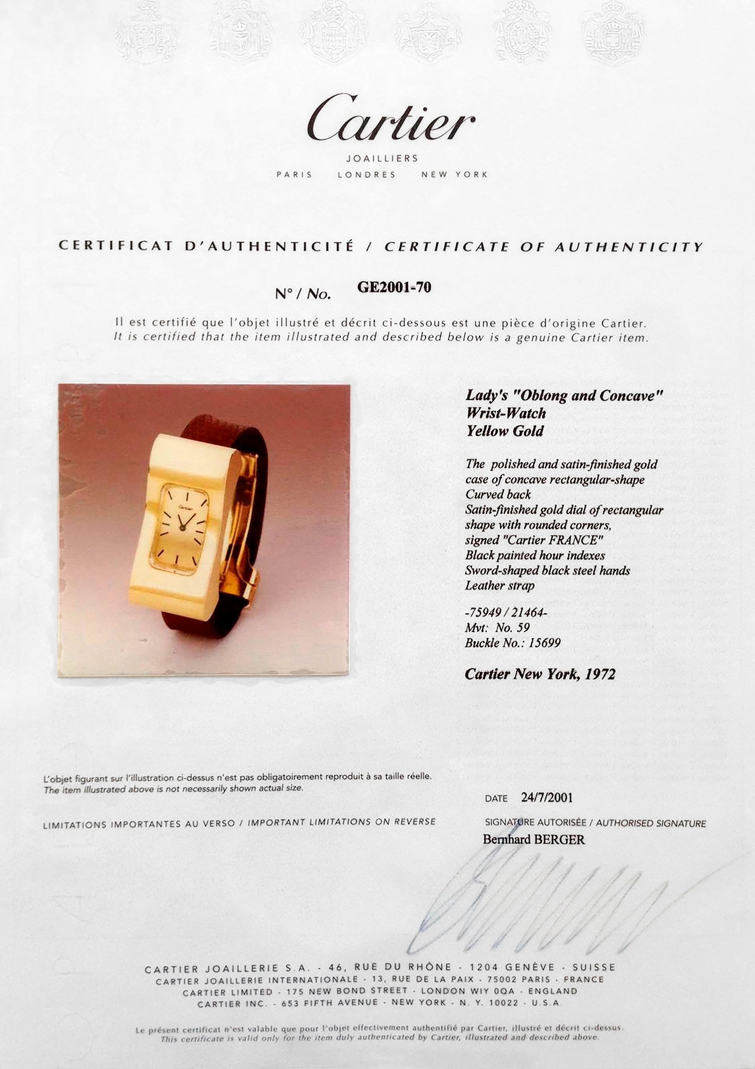 Cartier The Geneva Watch Auction: XX