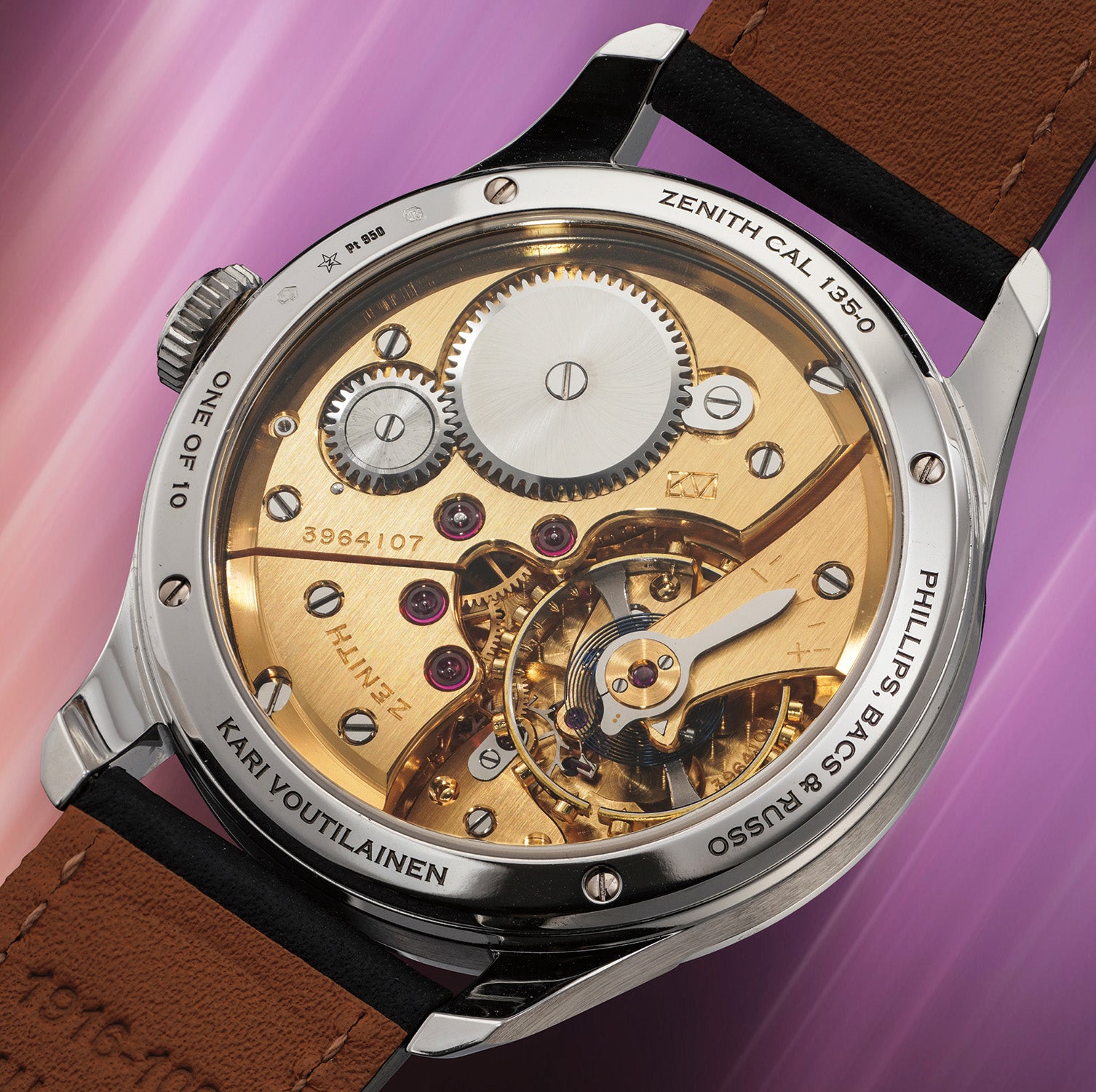 Zenith X Voutilainen X Phillips The Geneva Watch Auction: XX