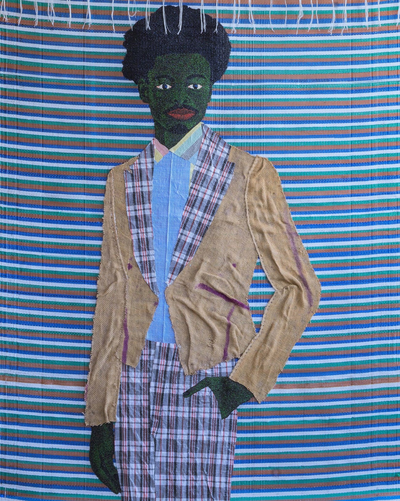 <p><strong>KWAKU YARO</strong>&nbsp;<em>In My Suit</em>, 2021</p>
