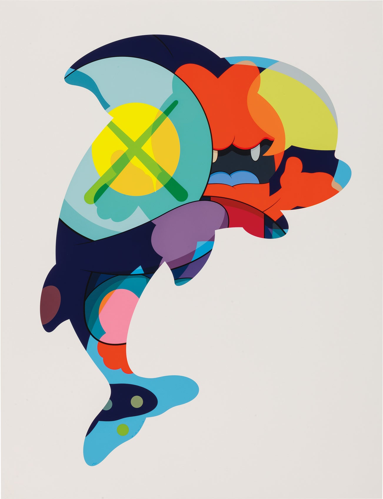 <p><strong>KAWS </strong><em>PIRANHAS WHEN YOU'RE SLEEPING</em>, 2016</p>