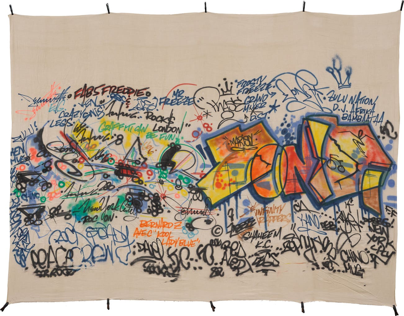 <p><strong>FUTURA 2000</strong><em> Untitled,</em> 1982</p>