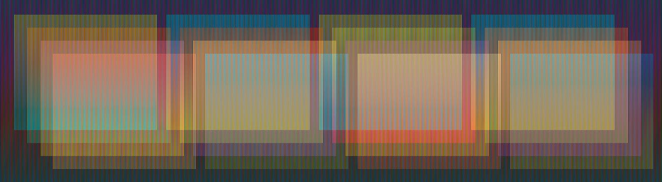 <b>CARLOS CRUZ-DIEZ</b> <i>Physichromie 1725</i>, 2011 © Cruz-Diez, Adagp 2018