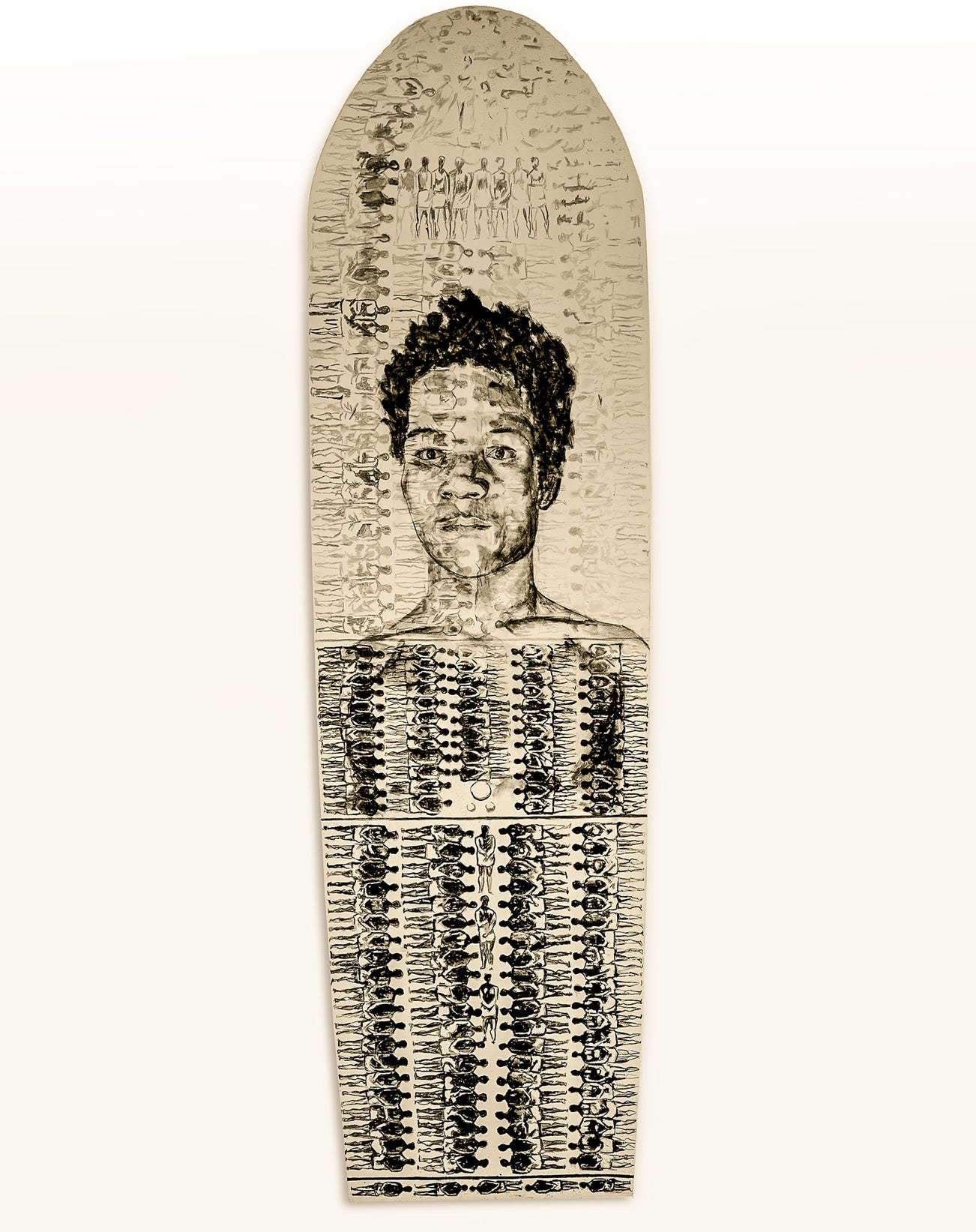 <p><strong>LEE JAFFE</strong> <em>Amistad: Portrait of Cinque</em>, 1983</p>
