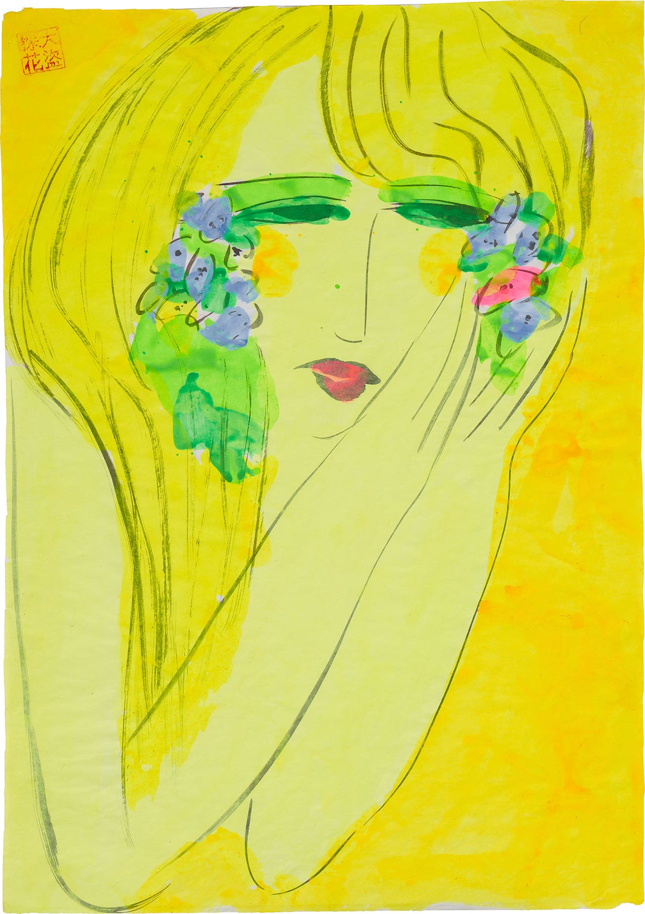 <b>WALASSE TING </b><i>Untitled</i>, undated