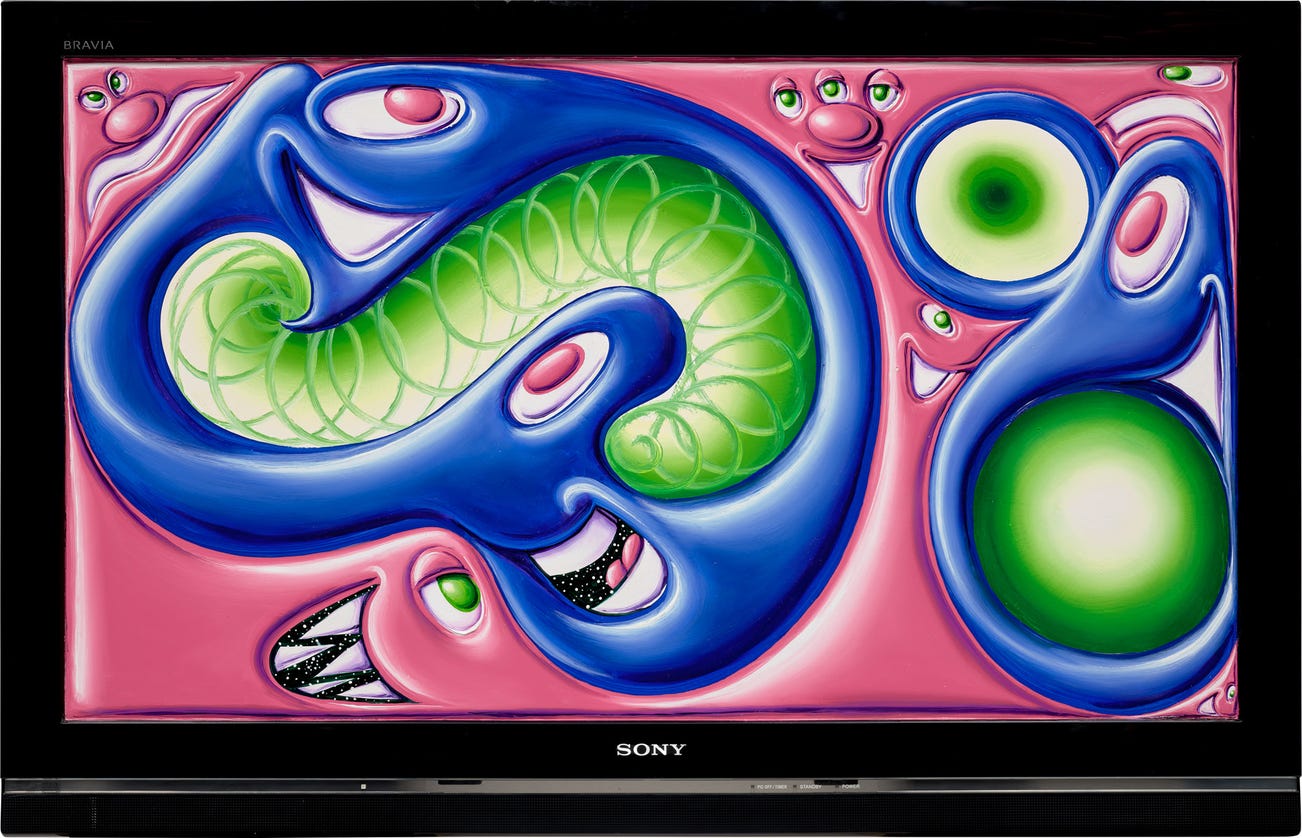 <p><strong>KENNY SCHARF</strong> <em>Sony Bravia</em>, 2020</p>
