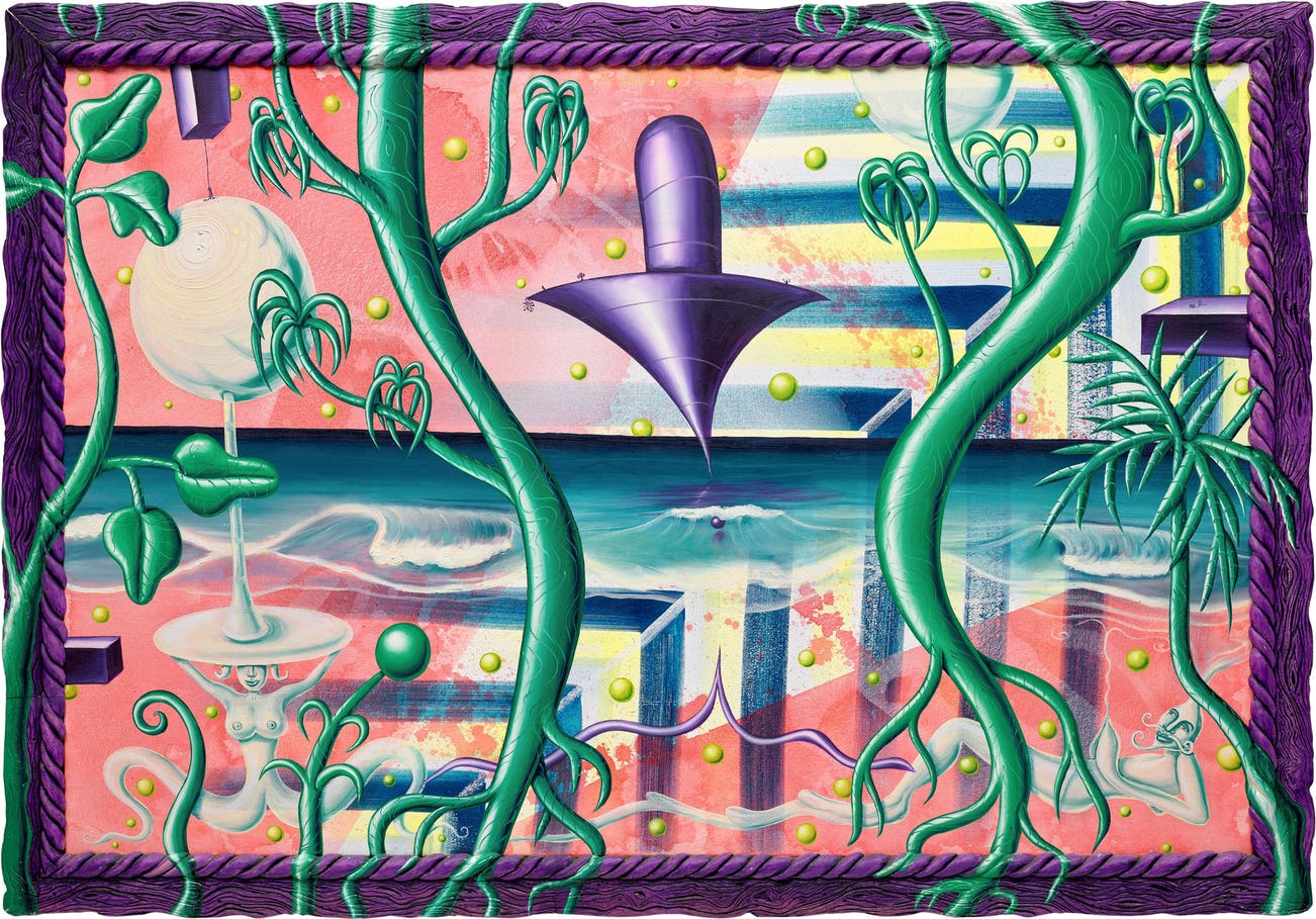 <p><strong>KENNY SCHARF</strong> <em>Somnoplaya</em>, 1998</p>