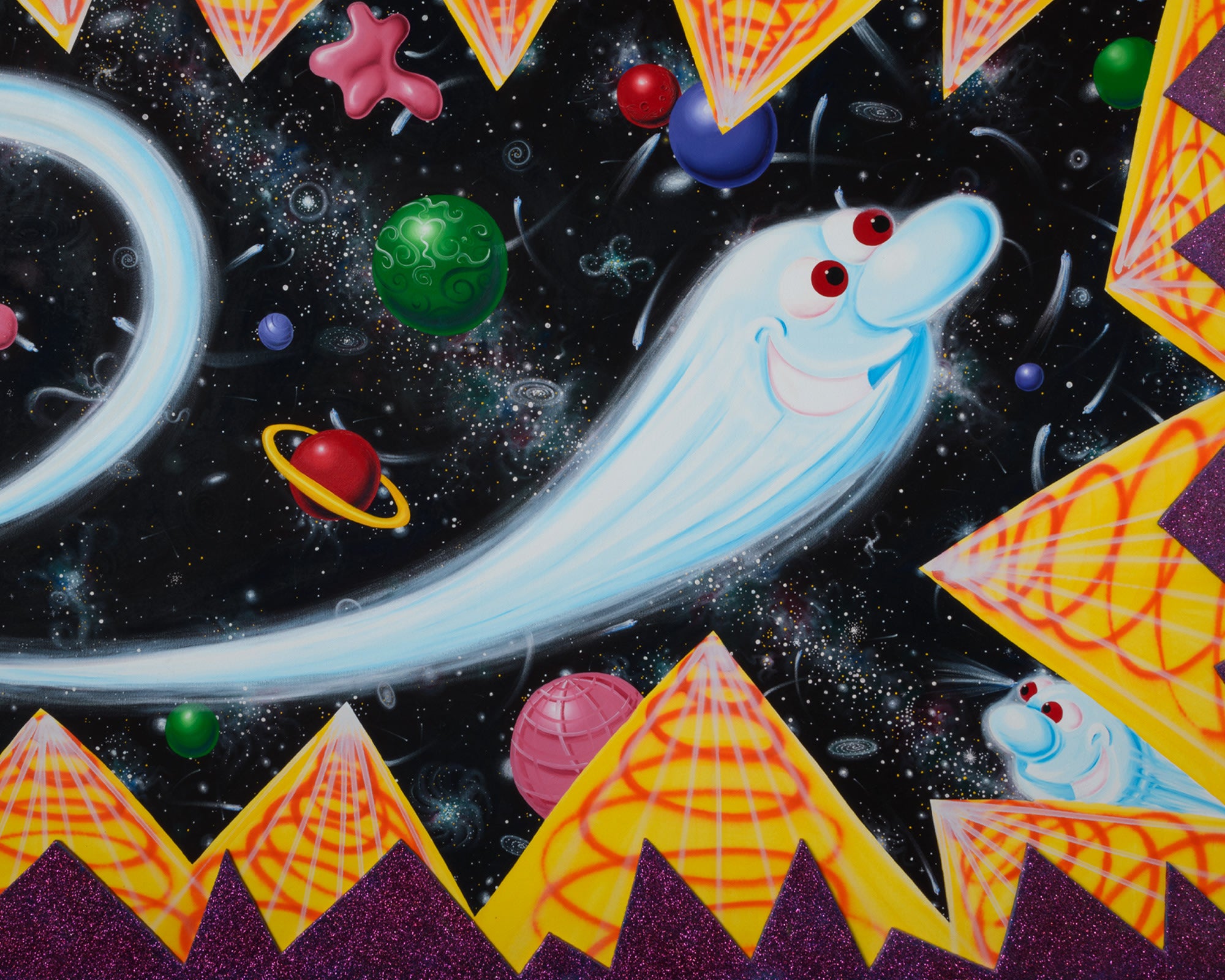 COSMIC SUMMER: Works by Kenny Scharf Friday, July 1, 2022