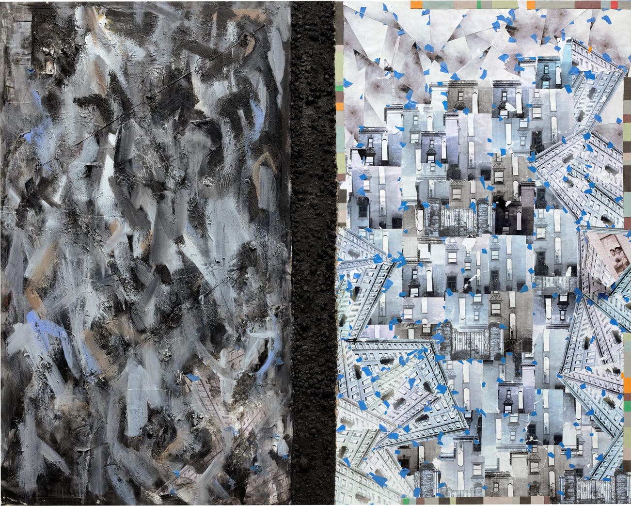 <p><strong>LINDSEY BRITTAIN COLLINS </strong><em>Father of the Blues (Strivers’ Row)</em>, 2022</p>