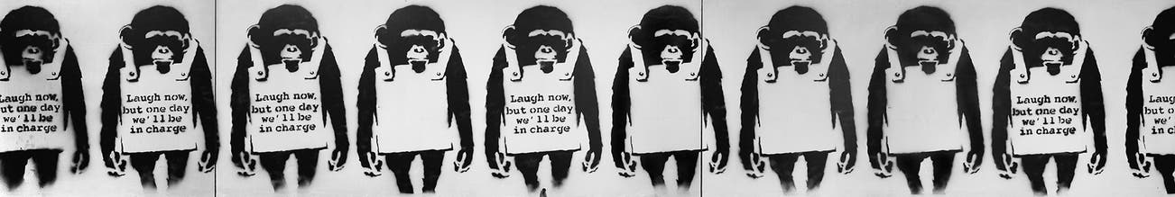 <b>BANKSY </b><i>Laugh Now</i>, 2002