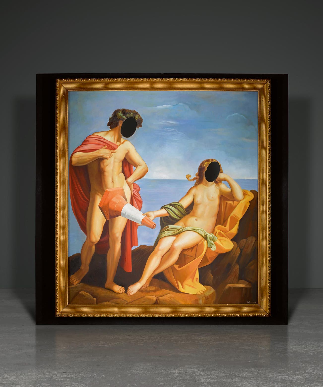 <b>BANKSY </b><i>Bacchus at the Seaside</i>, 2009