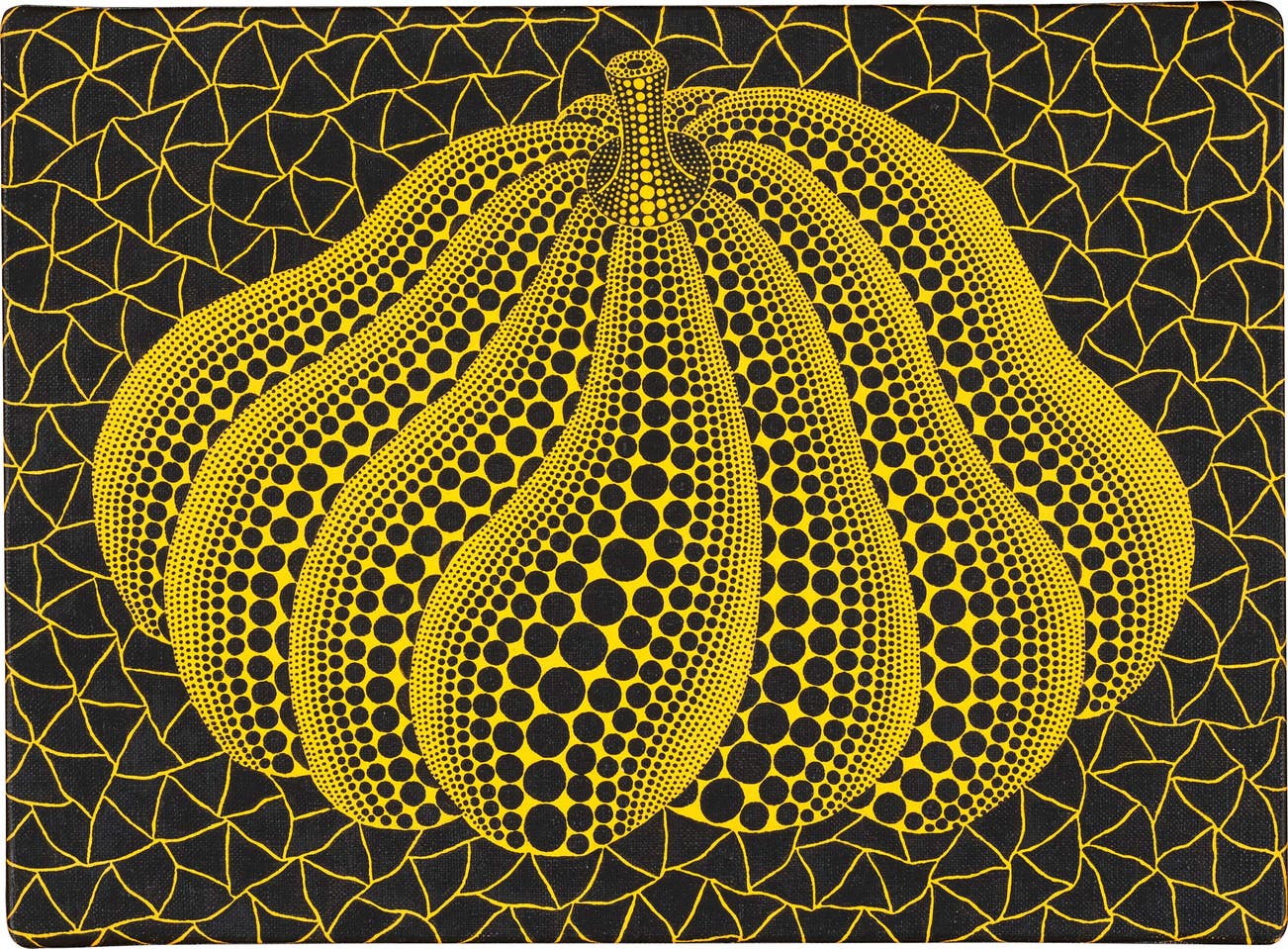 <p><strong>YAYOI&nbsp;KUSAMA</strong><em> Pumpkin,</em> 1989</p>
