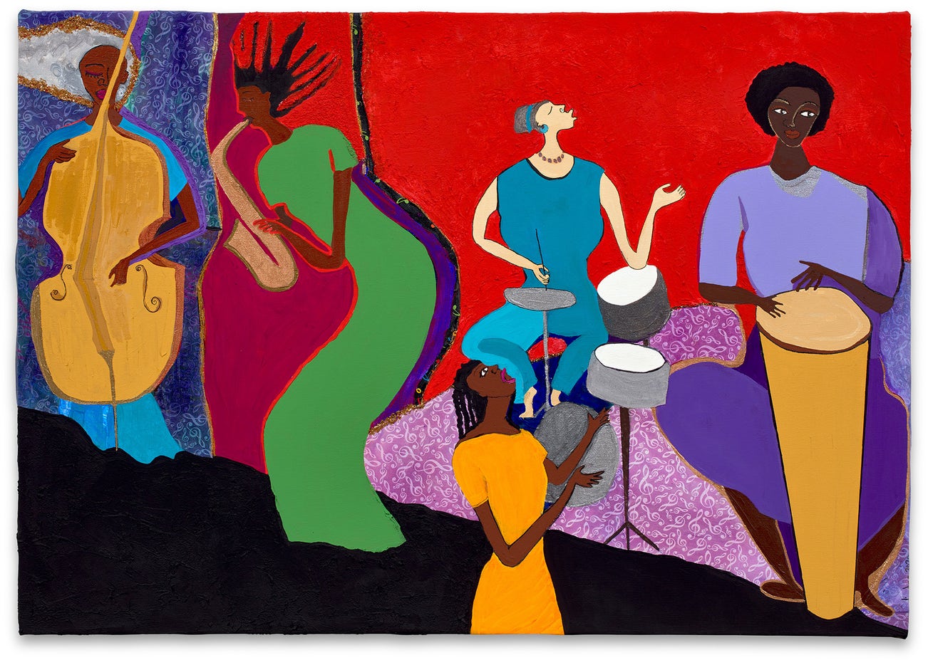 <p><strong>DINDGA MCCANNON </strong><em>Women in Jazz Saturday</em>, 2020</p>