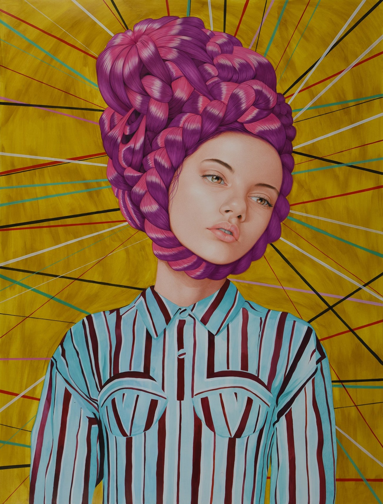 <p><strong>ÁNGELES AGRELA</strong> <em>Olimpia</em>, 2021</p>