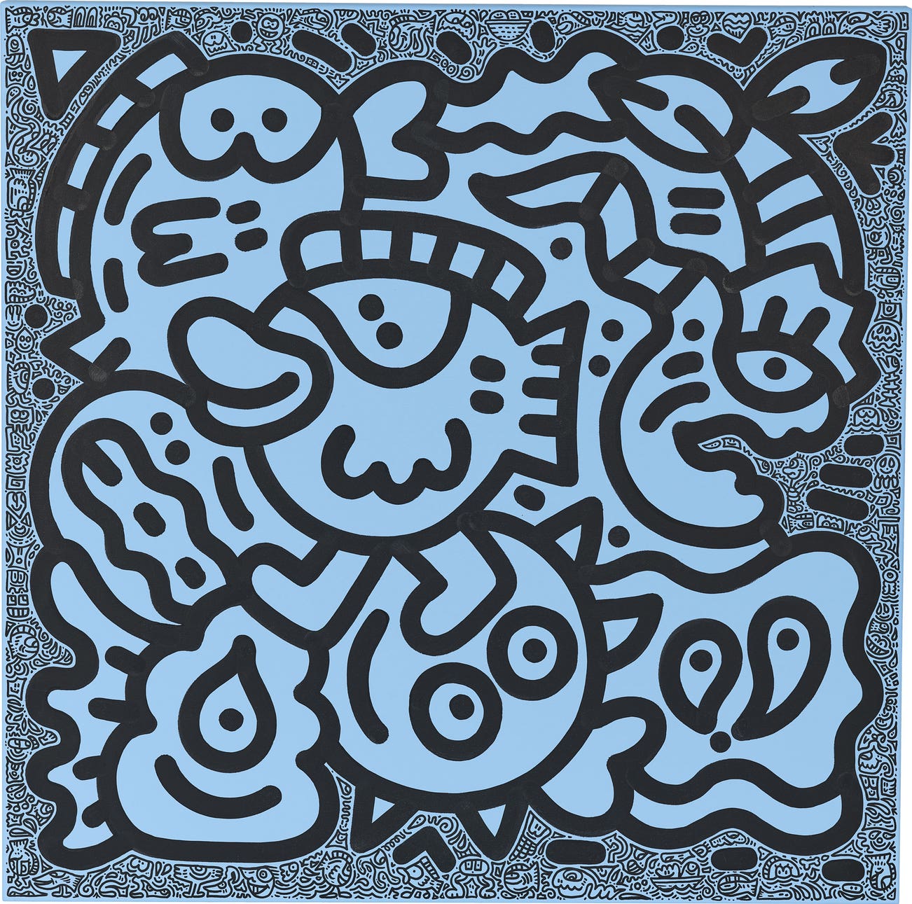 <p><strong>MR. DOODLE</strong> <em>Water Friends</em>, 2019</p>
