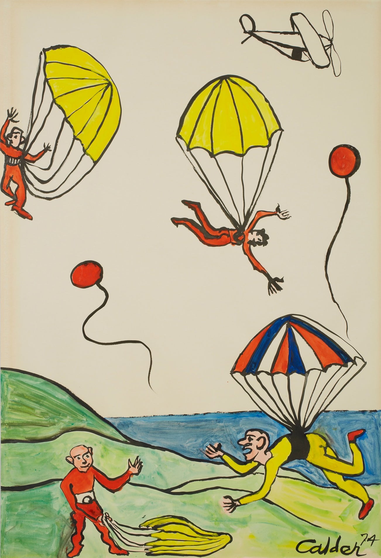 <p><strong>ALEXANDER CALD</strong><strong>ER </strong><em>L'Ile Verte,</em> 1974</p>