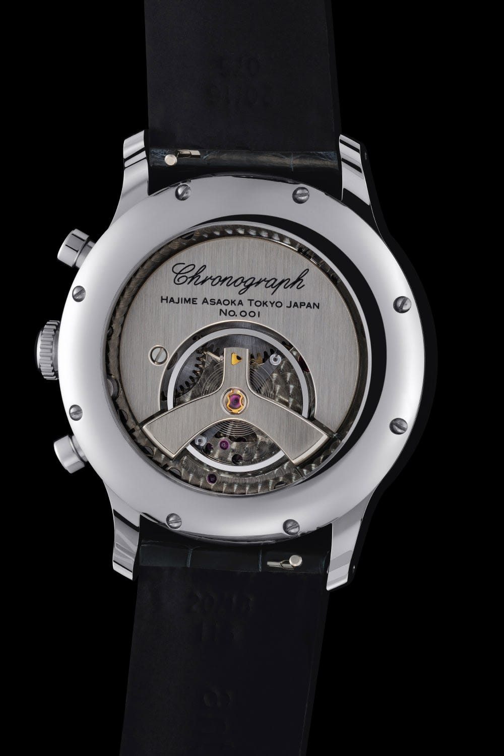 <p><strong>HAJIME ASAOKA </strong>Chronograph © Guy Lucas de Peslouan</p>