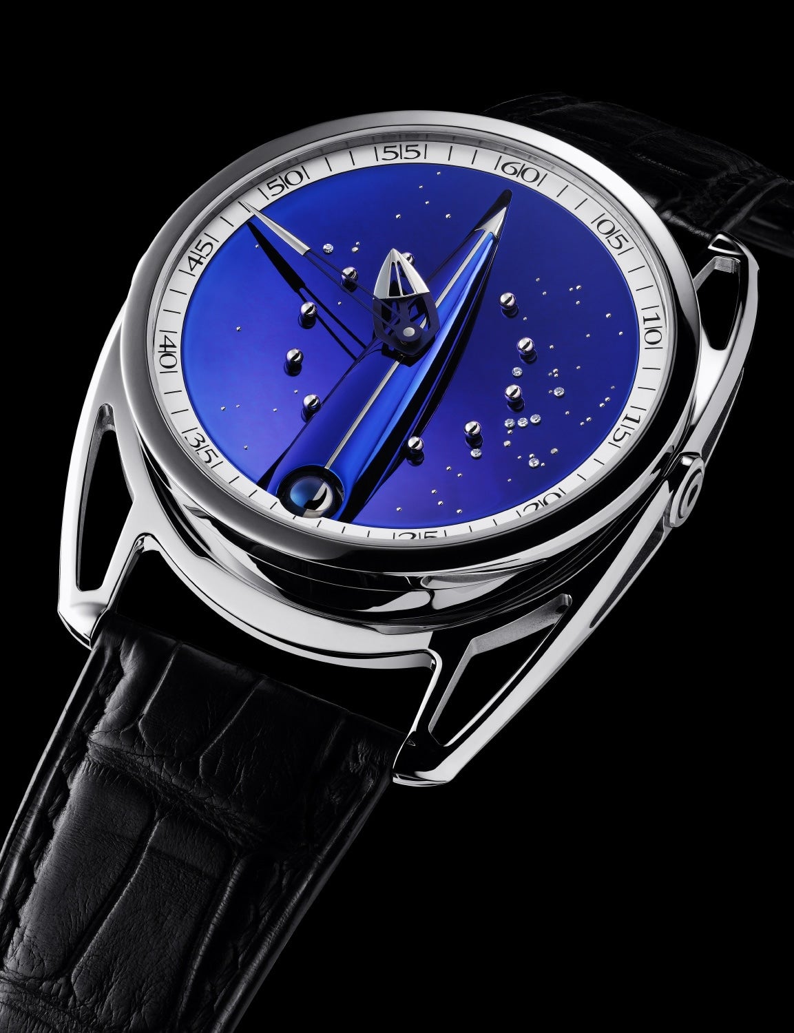 <p><strong>DE BETHUNE </strong>DB28 Skybridge © Guy Lucas de Peslouan</p>
