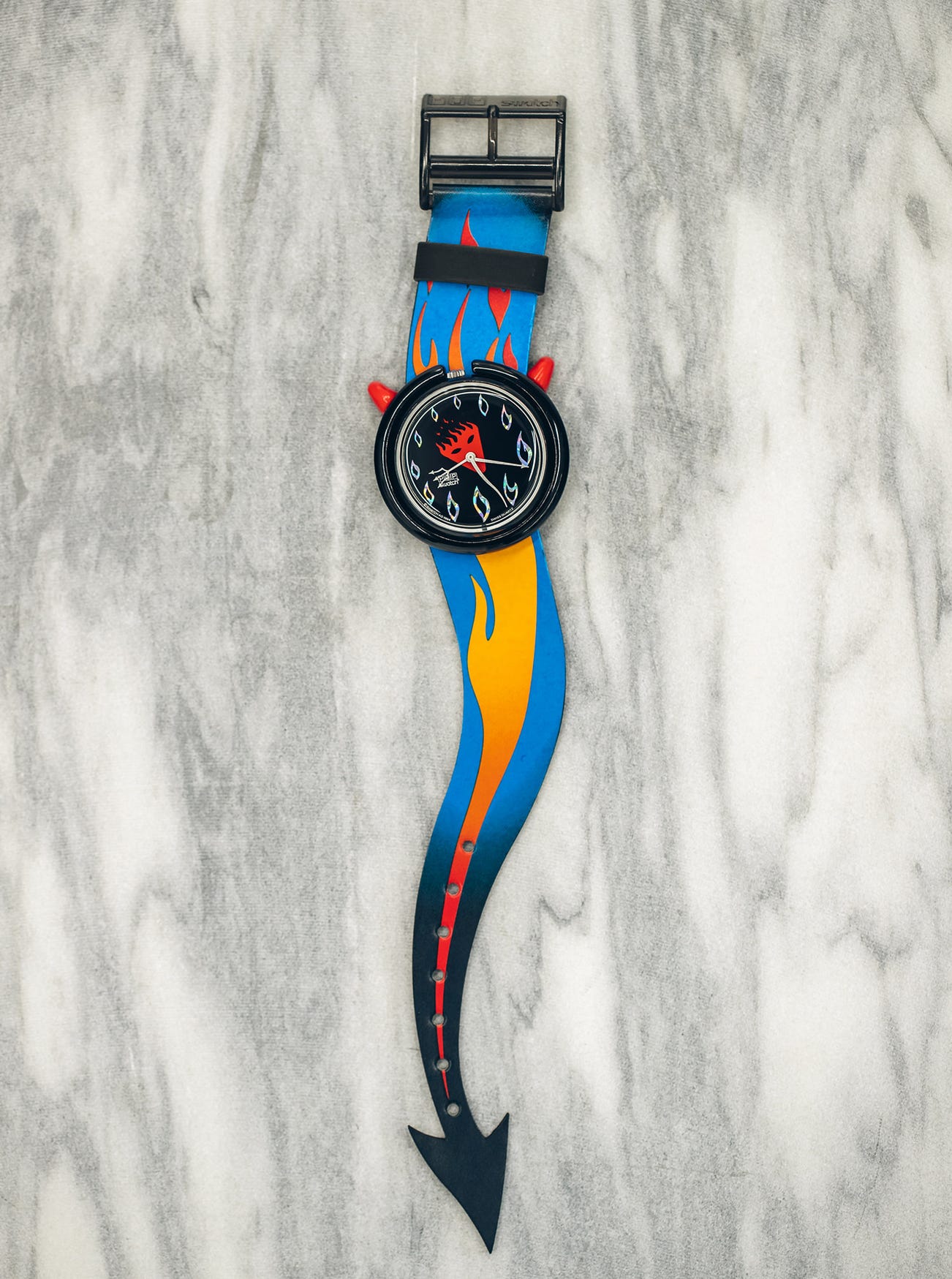 <p><strong>SWATCH</strong> <em>Hot Stuff PMB103</em>, 1995</p>
