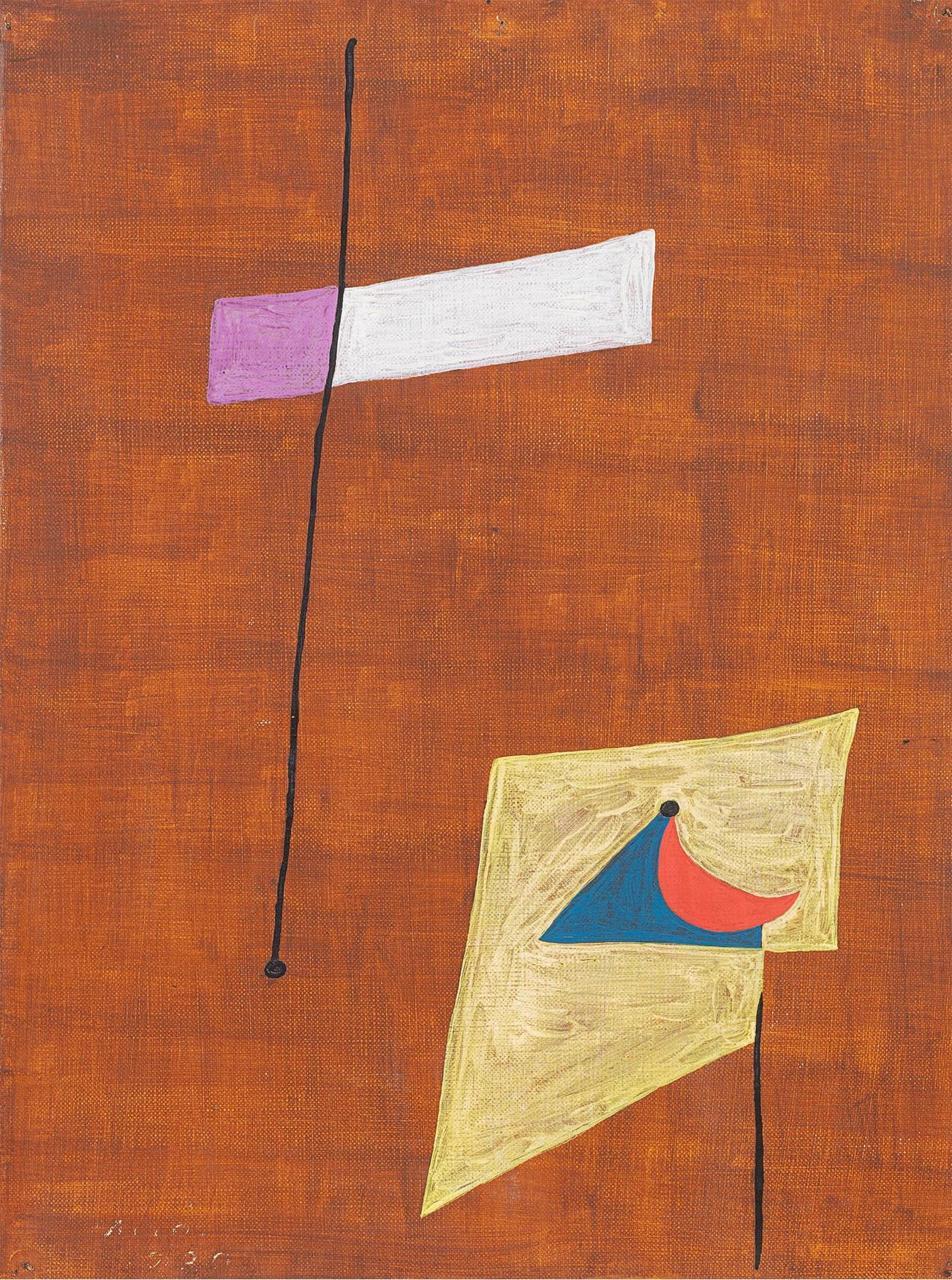 <p><strong>JOAN MIR&Oacute;</strong> <em>Painting, </em>&euro;300,000&ndash;500,000</p>

