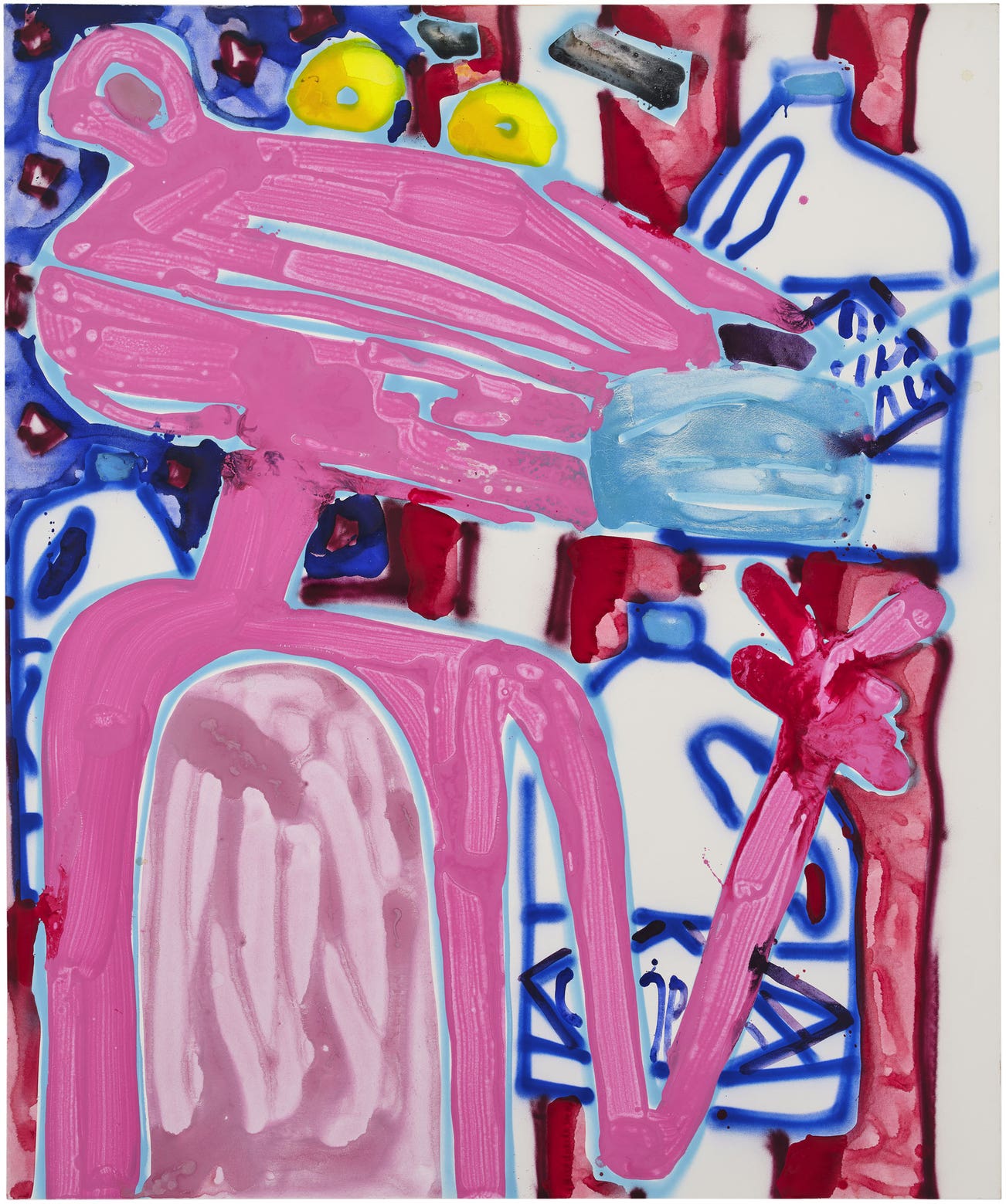 <p><strong>KATHERINE BERNHARDT</strong> <em>Lies</em>, HK$200,000&ndash;300,000&nbsp;</p>
