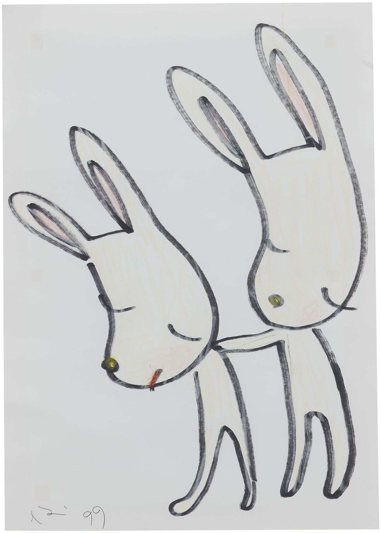 <p><strong>YOSHITOMO NARA</strong> <em>Untitled</em>, HK$100,000–200,000 </p>