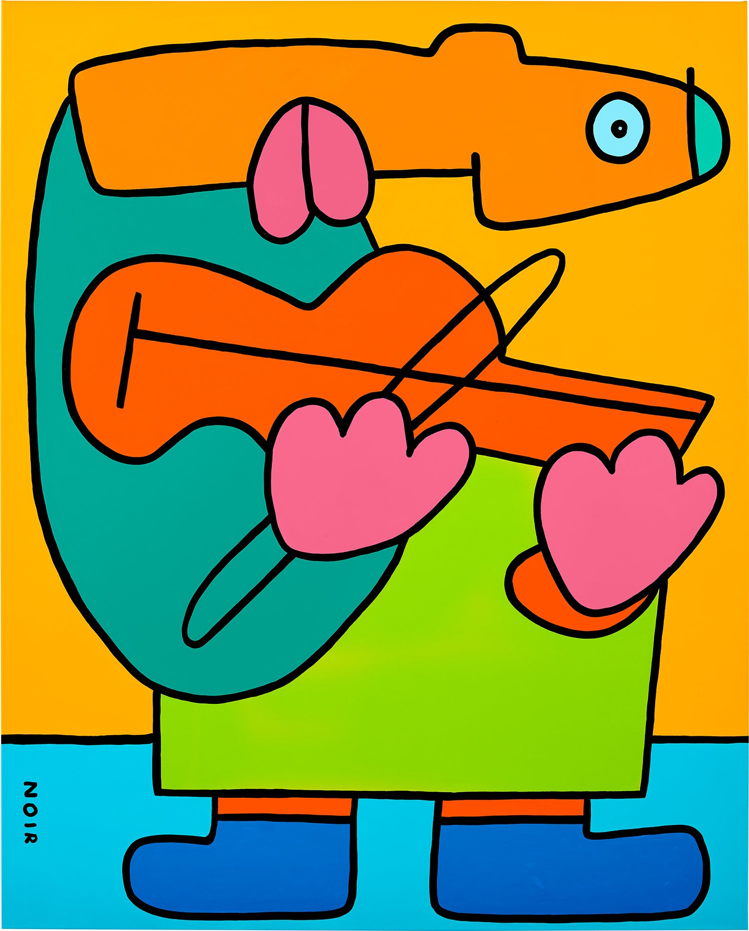 Thierry Noir: Works for Sale, Upcoming Auctions & Past Results
