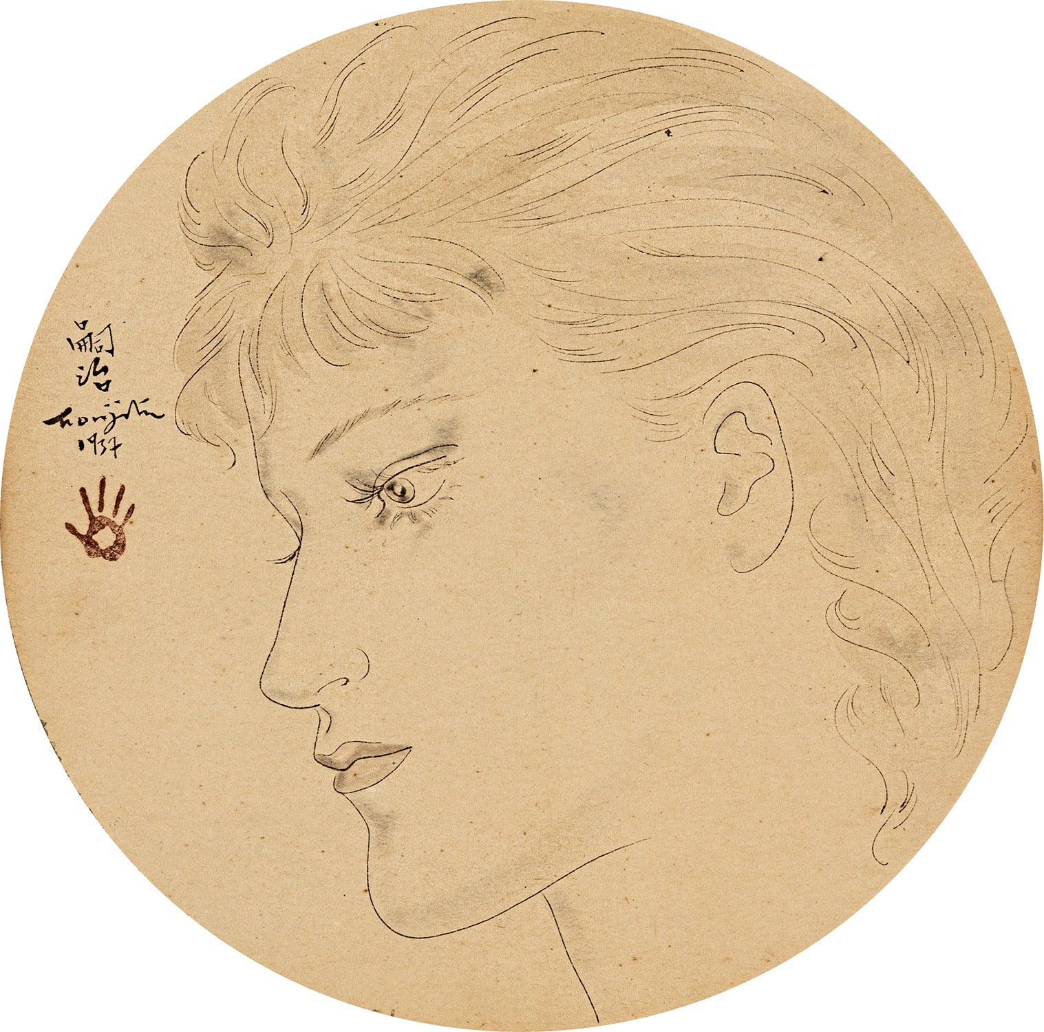 Léonard Tsuguharu Foujita Modern & Contemporary Art: Evening & Day