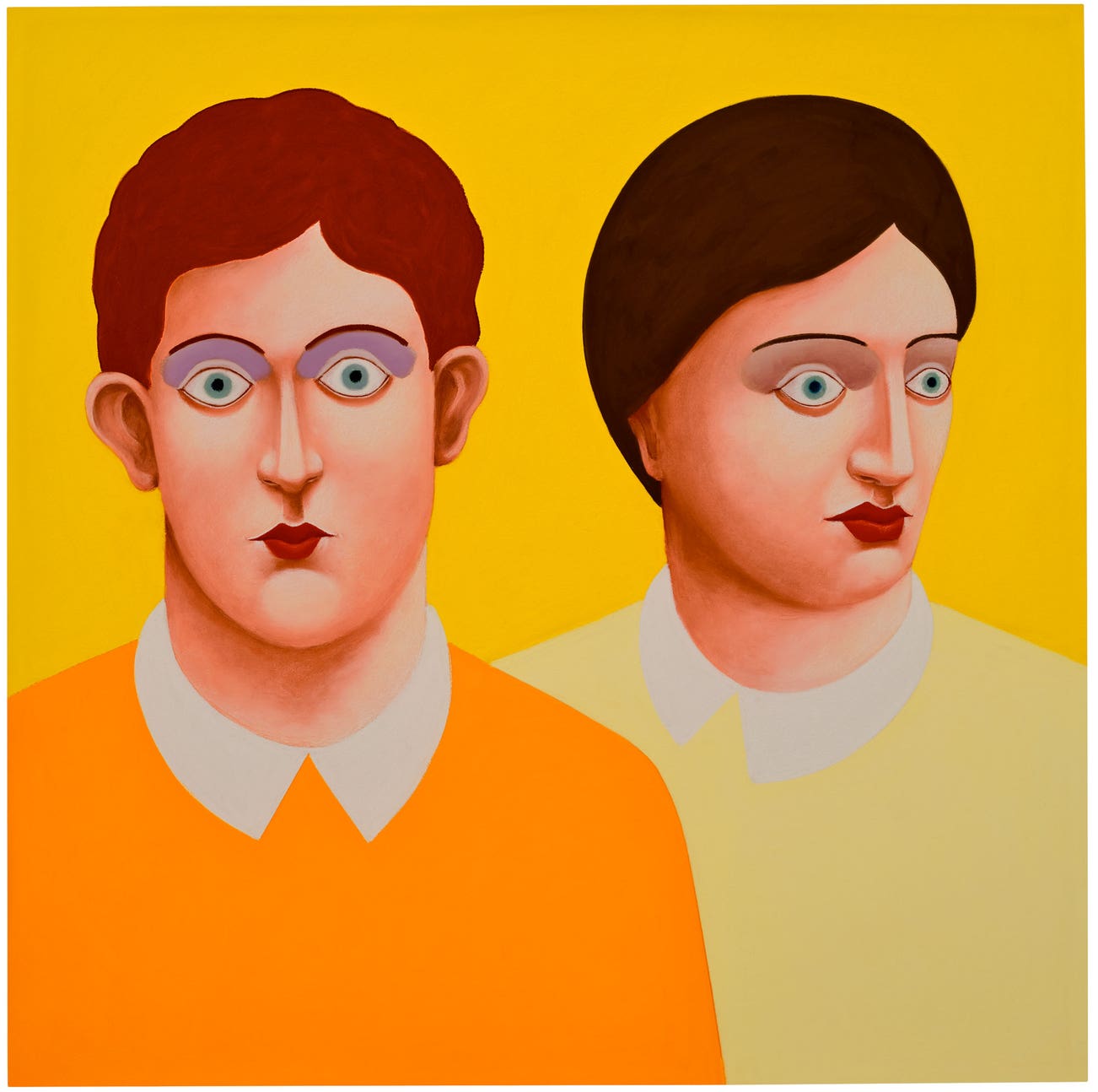 <p><strong>NICOLAS PARTY</strong> <em>Two Portraits</em>, HK$2,500,000&ndash;3,500,000</p>
