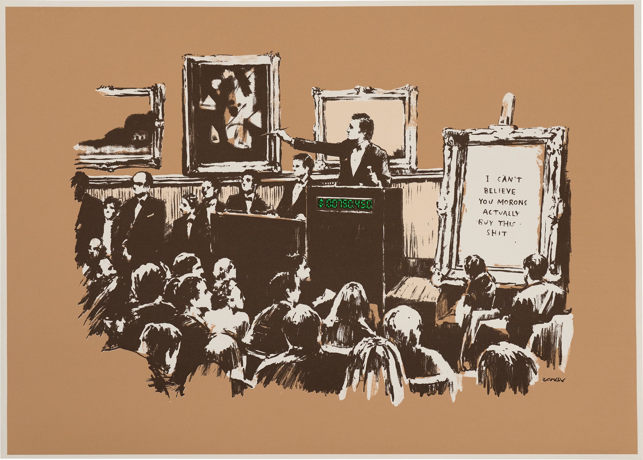 Banksy 20th Century & Contemporary Art Evening Sale in association