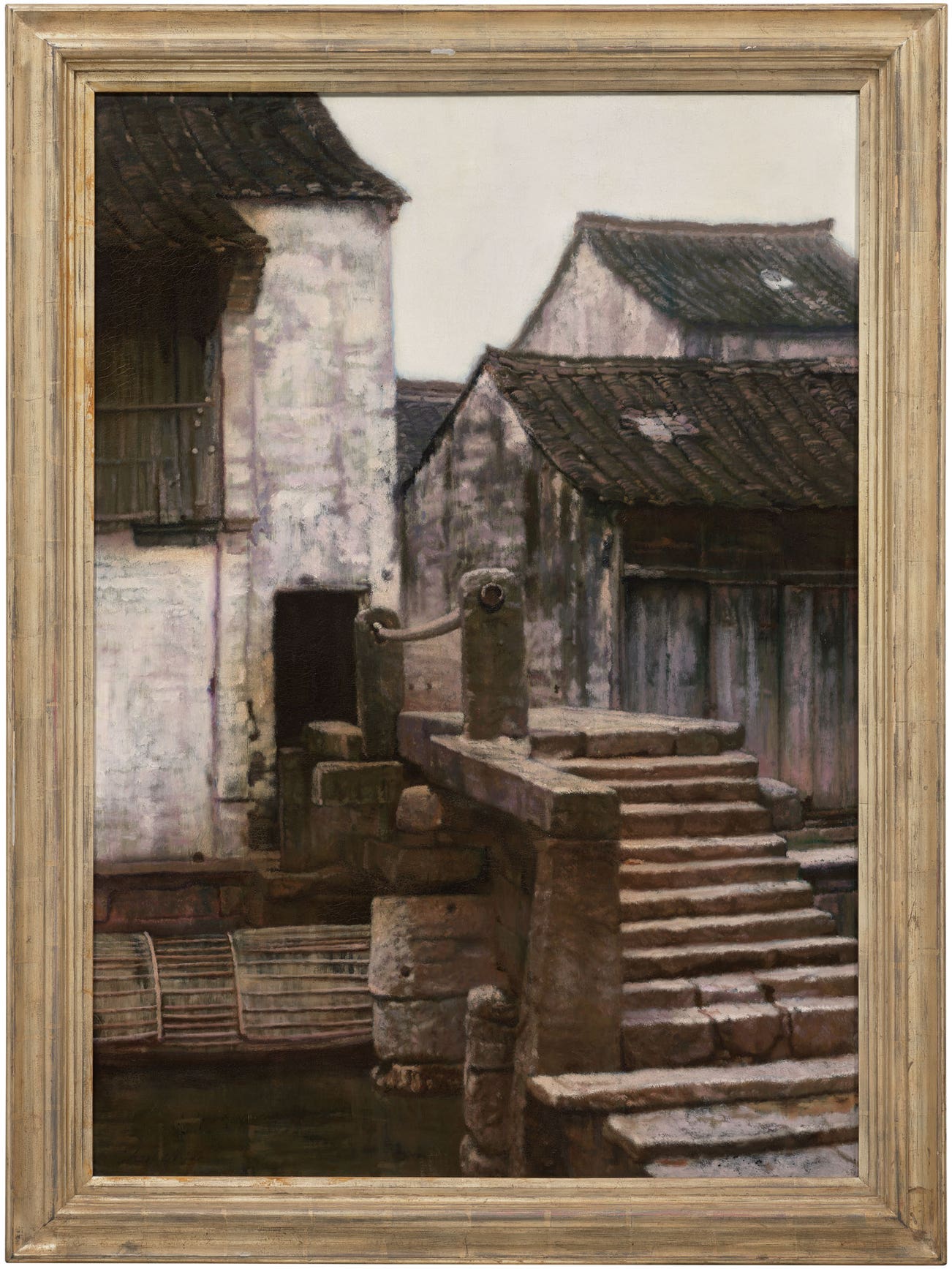 <p><strong>CHEN YIFEI</strong> <em>The Ancient Stone Bridge (Suzhou)</em>, HK$700,000&ndash;1,800,000</p>

