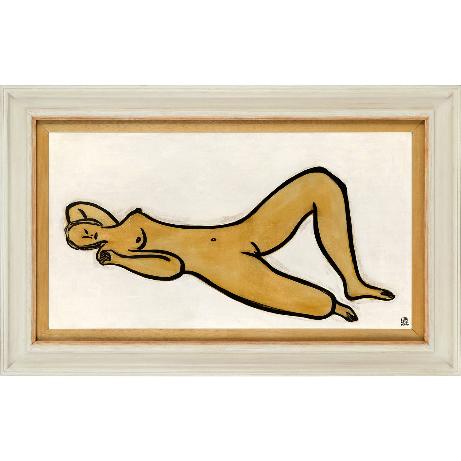 Reclining Nude, with Raised Knee II