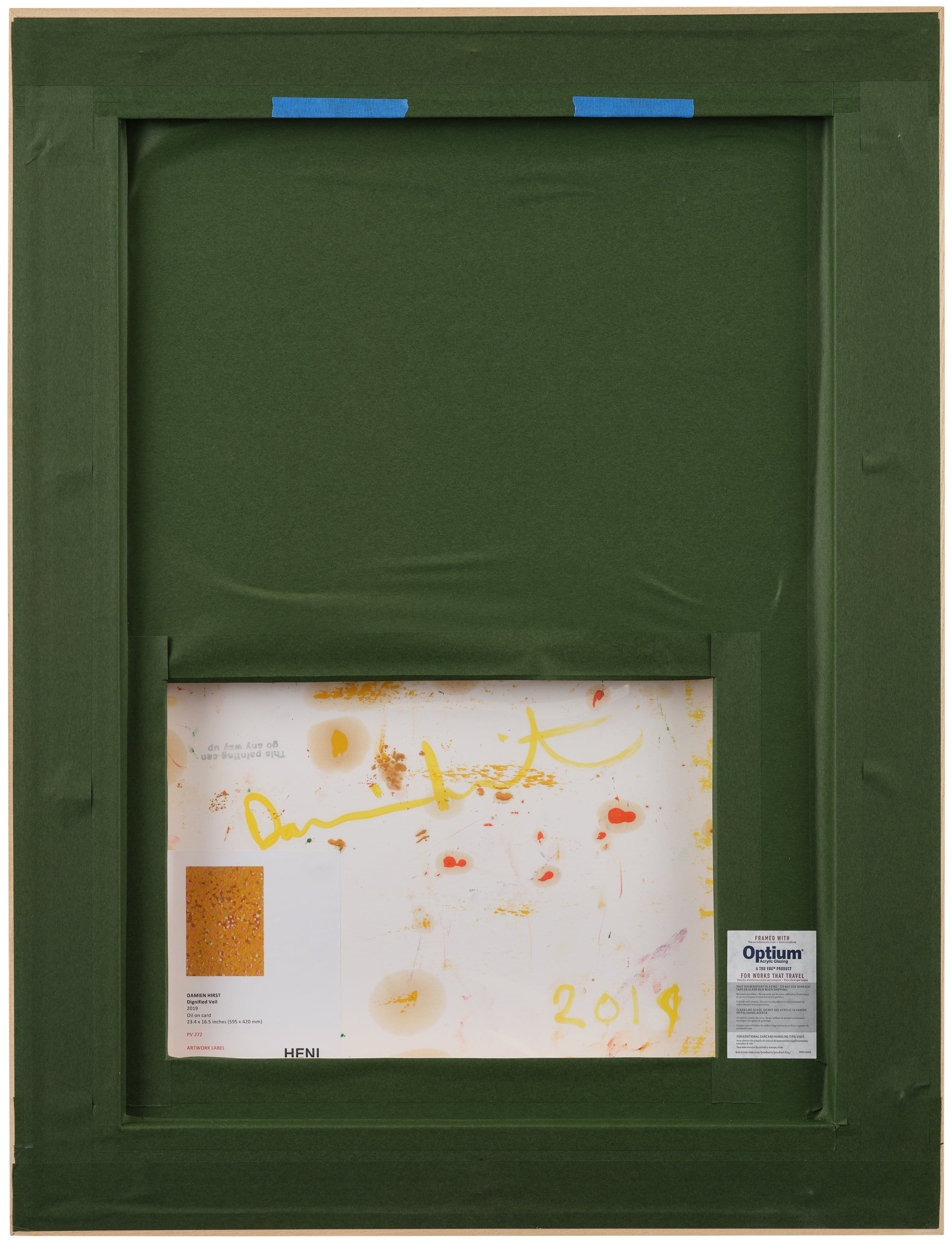 ま*り様 Damien Hirst Believe 直筆サイン入 シルクスクリー ま*り様