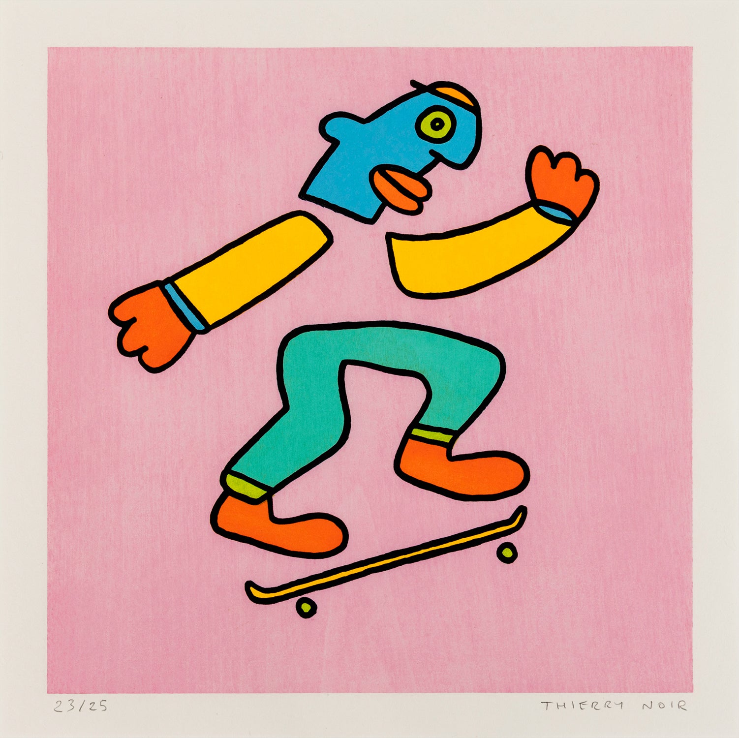 【版画】B.THIERRY アバロン Thierry Noir Editions
