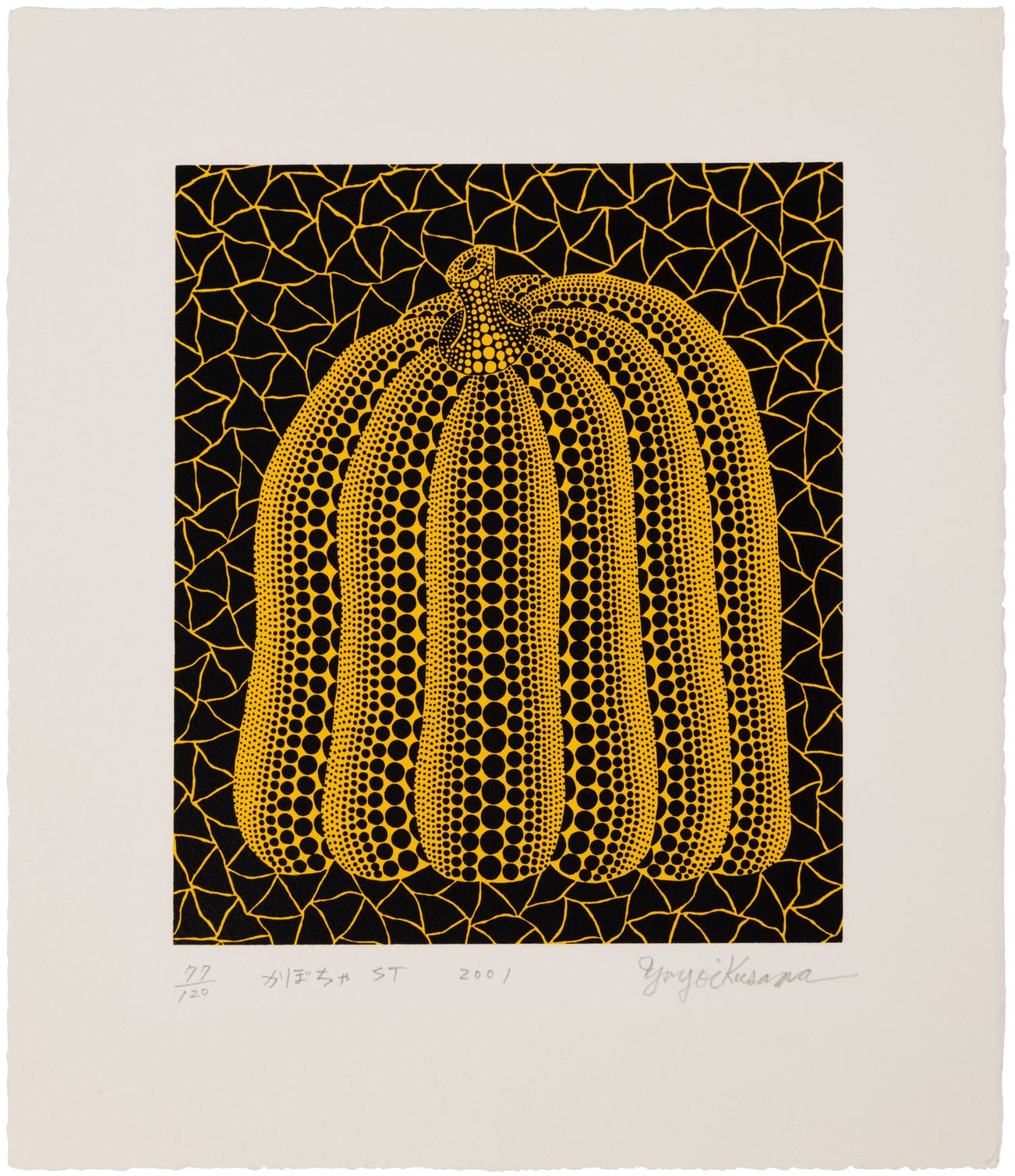 <p><strong>YAYOI KUSAMA</strong> <em>Pumupkin ST (K. 301)</em></p>