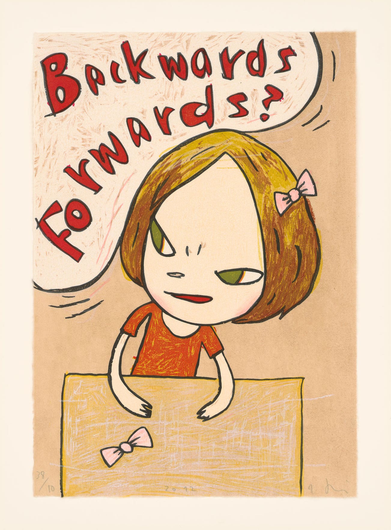 <p><strong>YOSHITOMO NARA</strong> <em>Backwards Forwards</em></p>