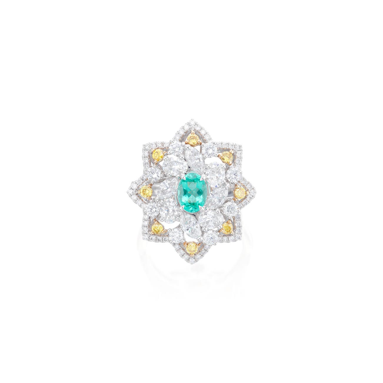 <p><em>Paraíba Tourmaline and Diamond Ring</em>, HK$55,000–80,000</p>