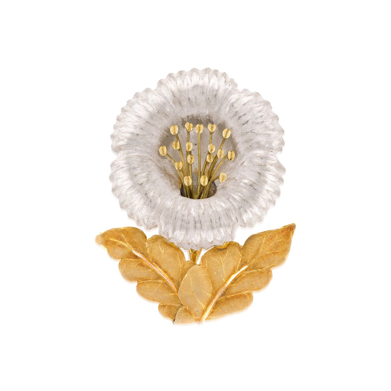 <p><strong>GIANMARIA BUCCELLATI</strong> <em>Gold Brooch</em>, HK$20,000–40,000</p>