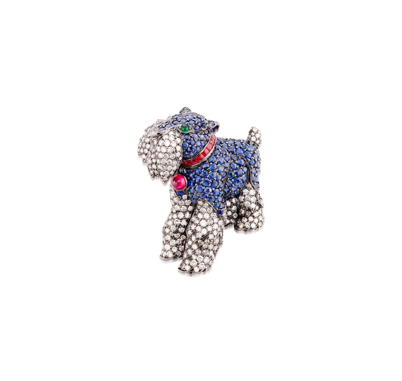 <p><strong>ADLER</strong> <em>Diamond and Gem Set Brooch</em>, HK$30,000–60,000</p>