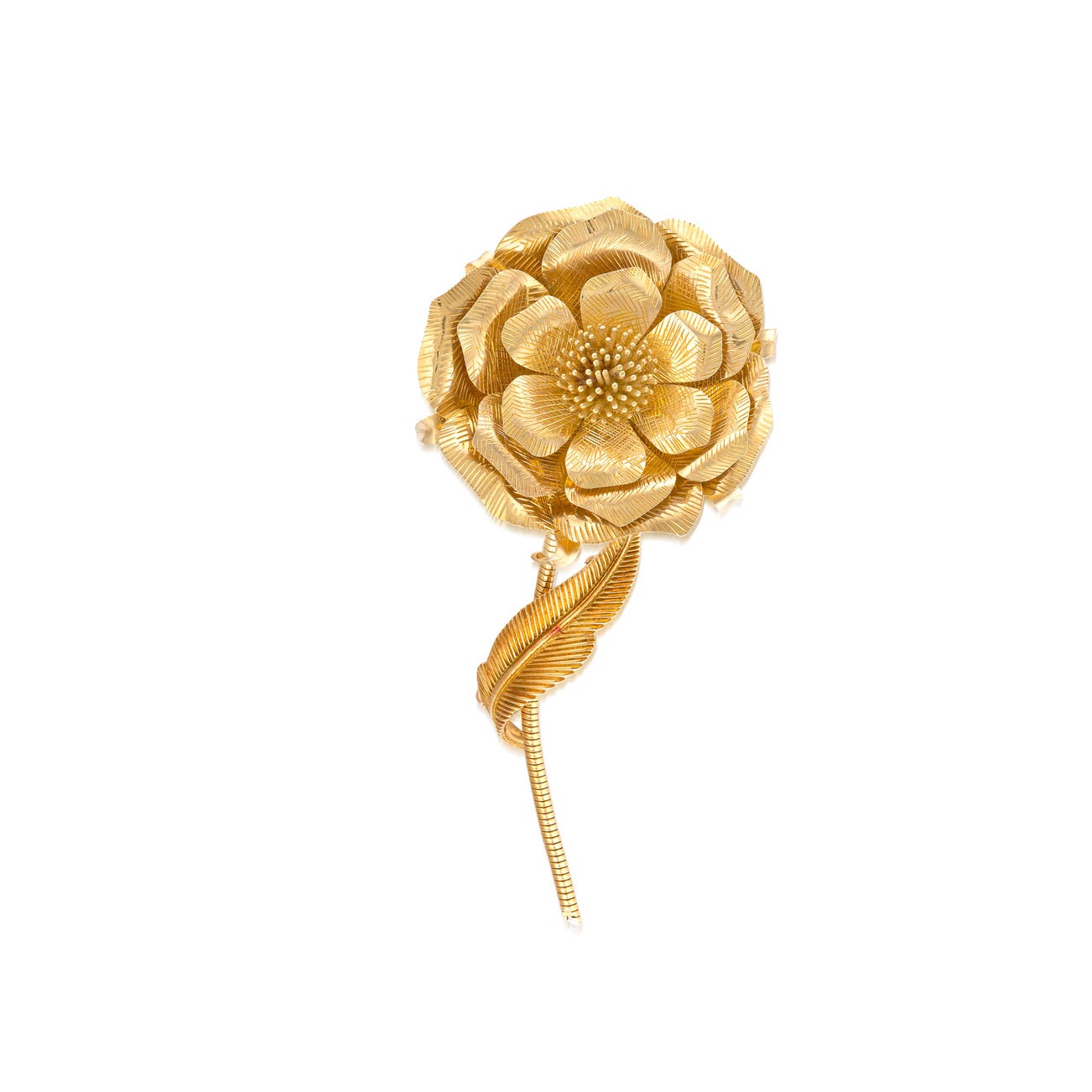 <p><strong>HERM&Egrave;S</strong> <em>Gold Brooch&nbsp;</em>, HK$48,000&ndash;65,000</p>
