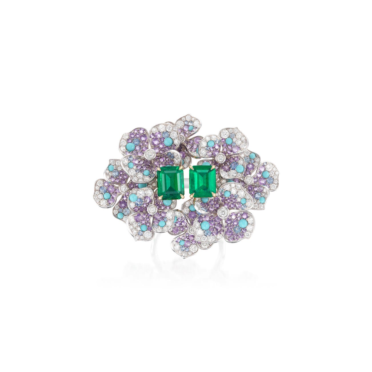 <p><em>Emerald, Gem Set and Diamond Ring/Earrings Combination</em>, HK$40,000 &ndash; 120,000</p>
