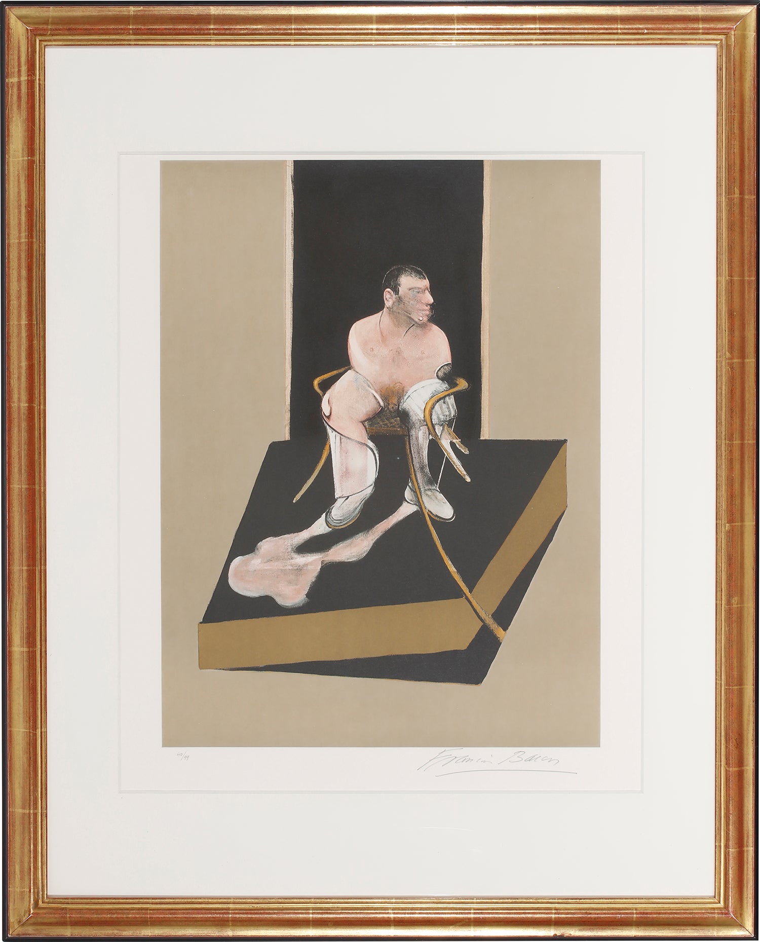 Portrait of John Edwards, from Triptych (after, Triptych 1986-1987) (S. 6, T. 22)
