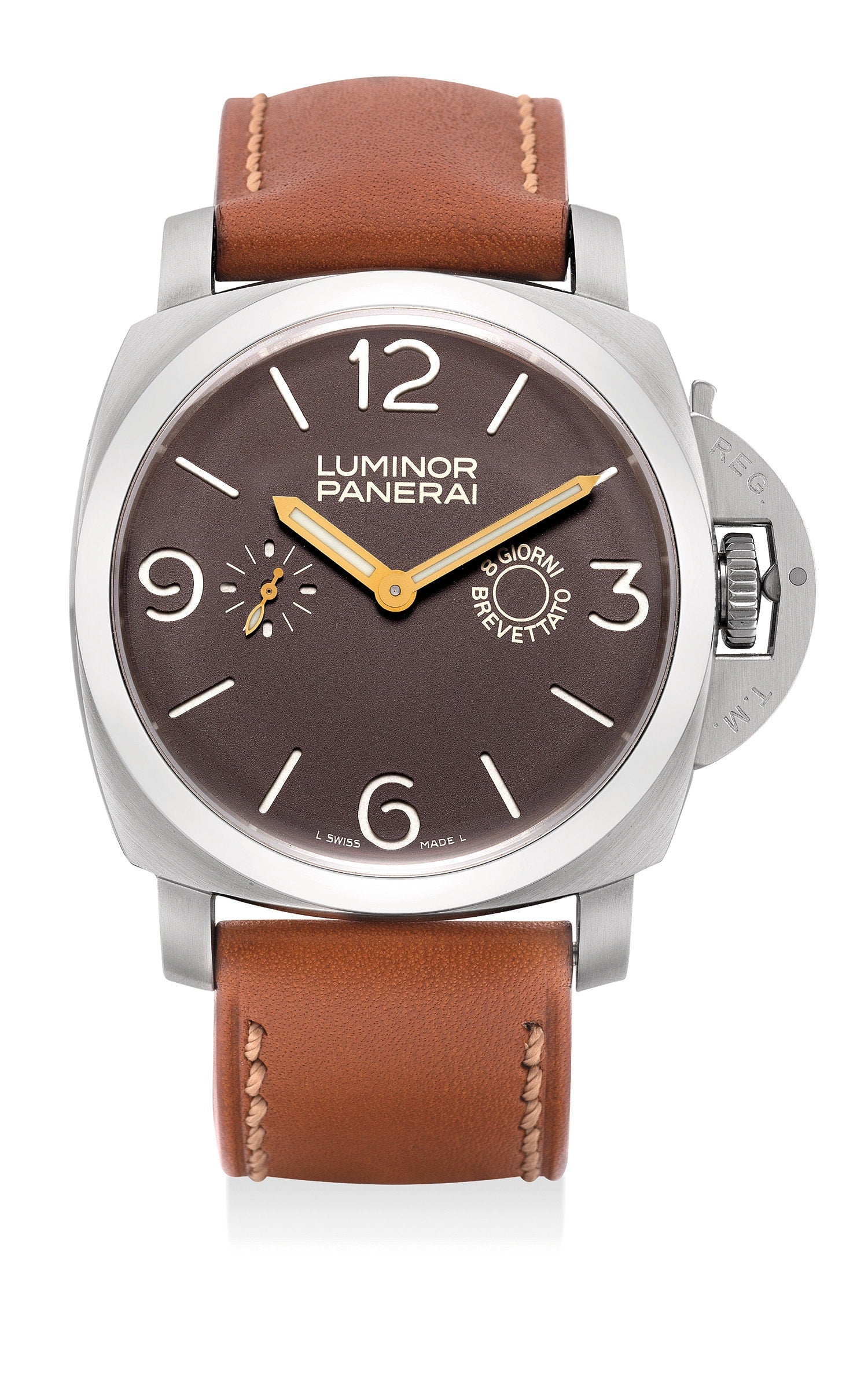 Ref. PAM 203
An very fine and rare limited edition stainless ste