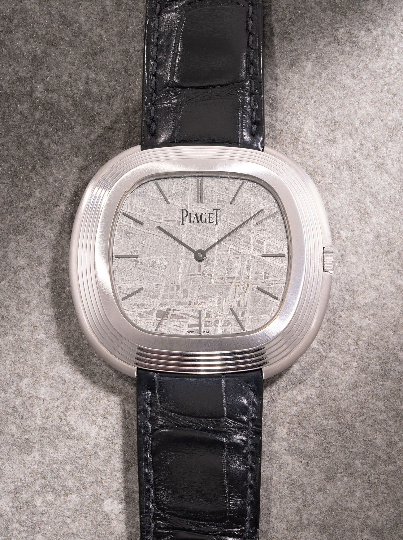 <p><strong>PIAGET</strong> <em>Black Tie “Andy Warhol” Ref. G0A42237 in white gold, No. 1/28</em>, HK$95,000-200,000</p>