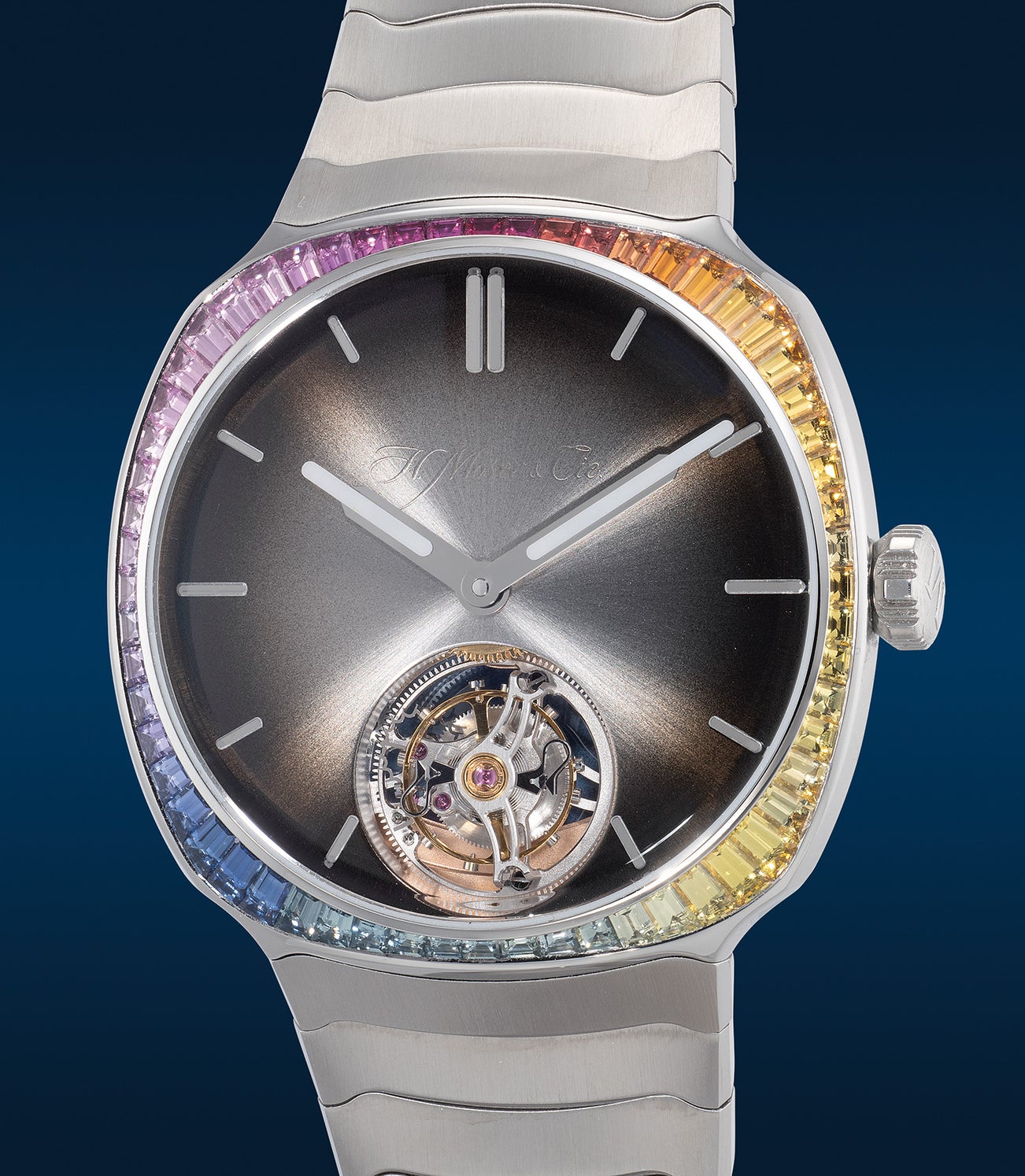 A “like-new” limited edition one-minute flying tourbillon stainl