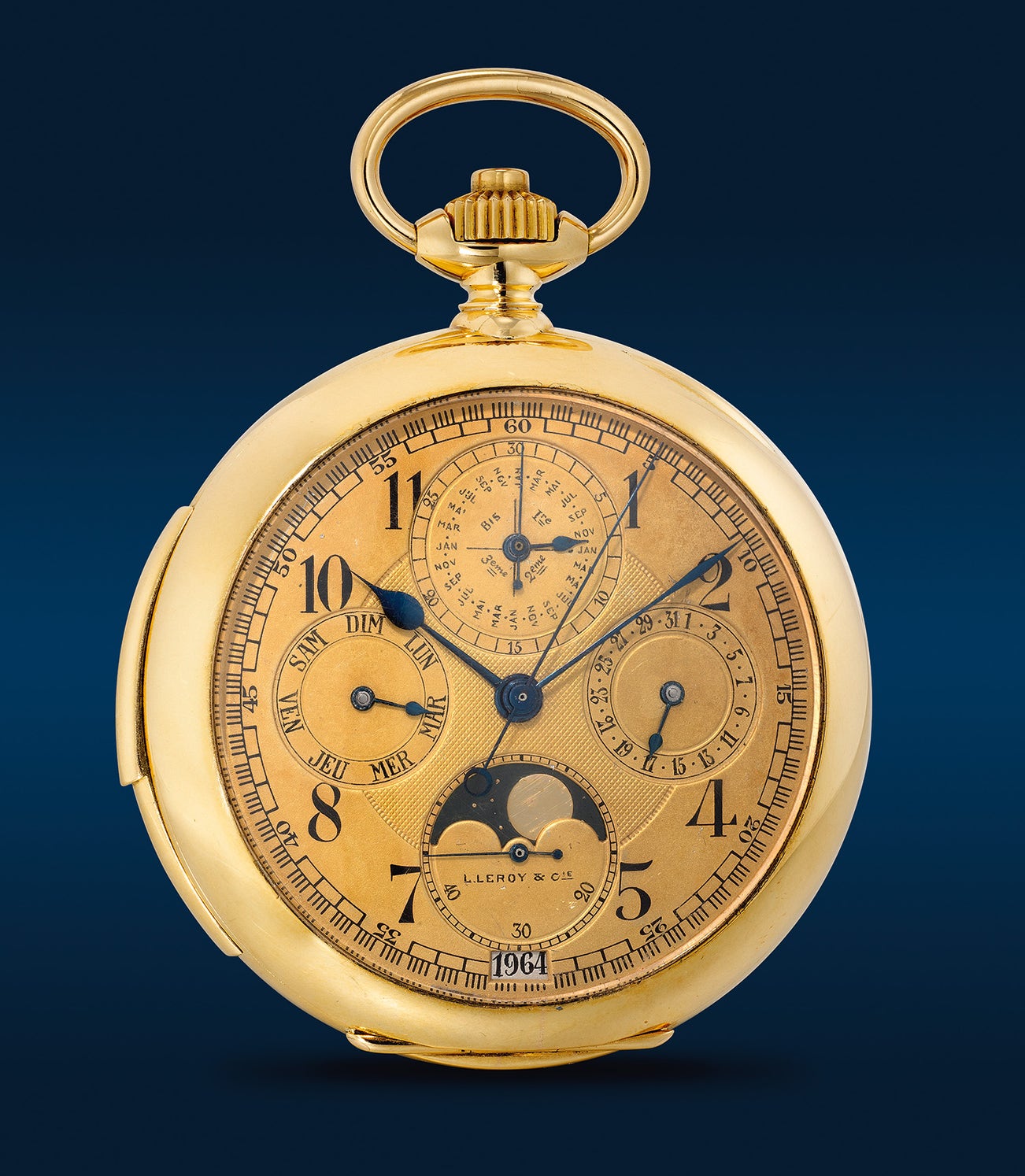 An important and impressive yellow gold minute repeating perpetu