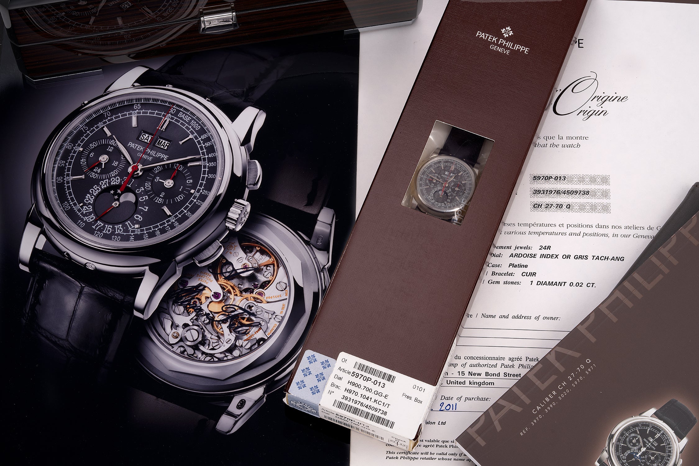 PATEK PHILIPPE プレート Patek Philippe Grand Complications | The Hour Glass Singapore
